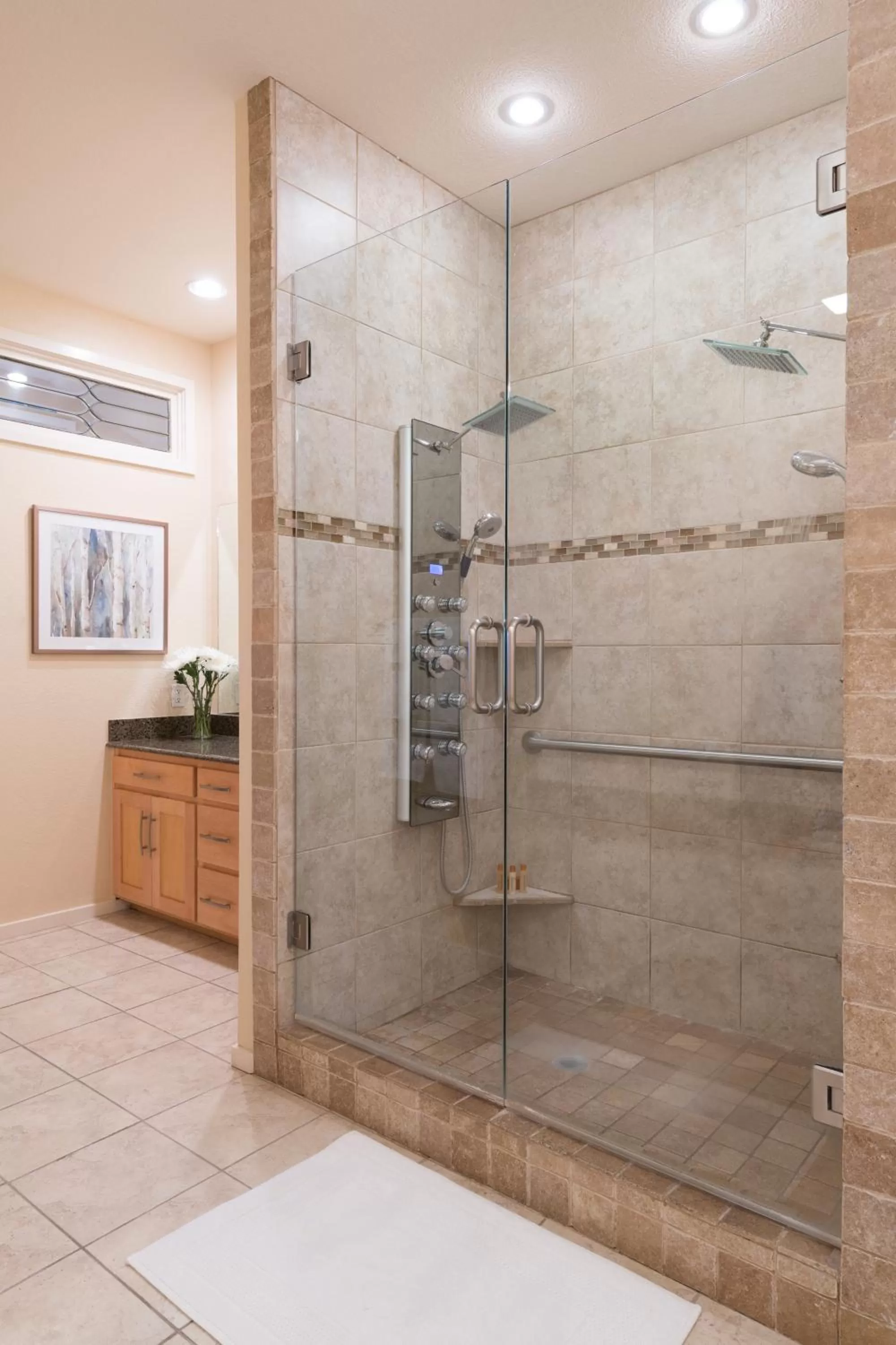 Bathroom in Inn on Lake Granbury a Boutique Hotel