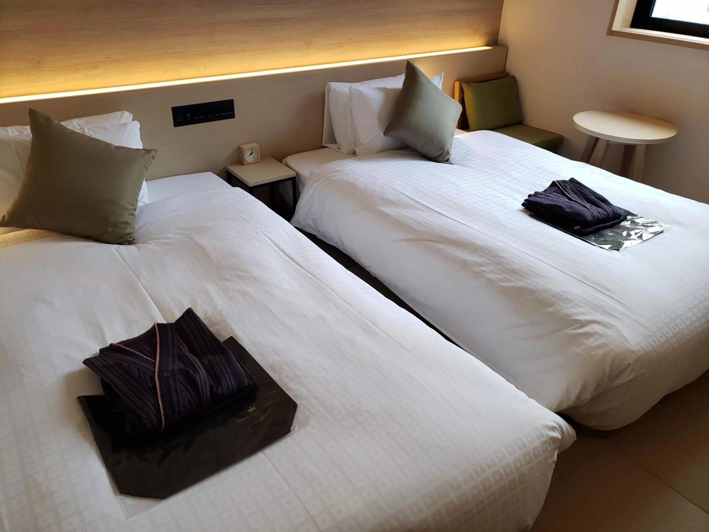 Comfort Tatami-floor Twin Room - single occupancy in Royal Twin Hotel Kyoto Hachijoguchi