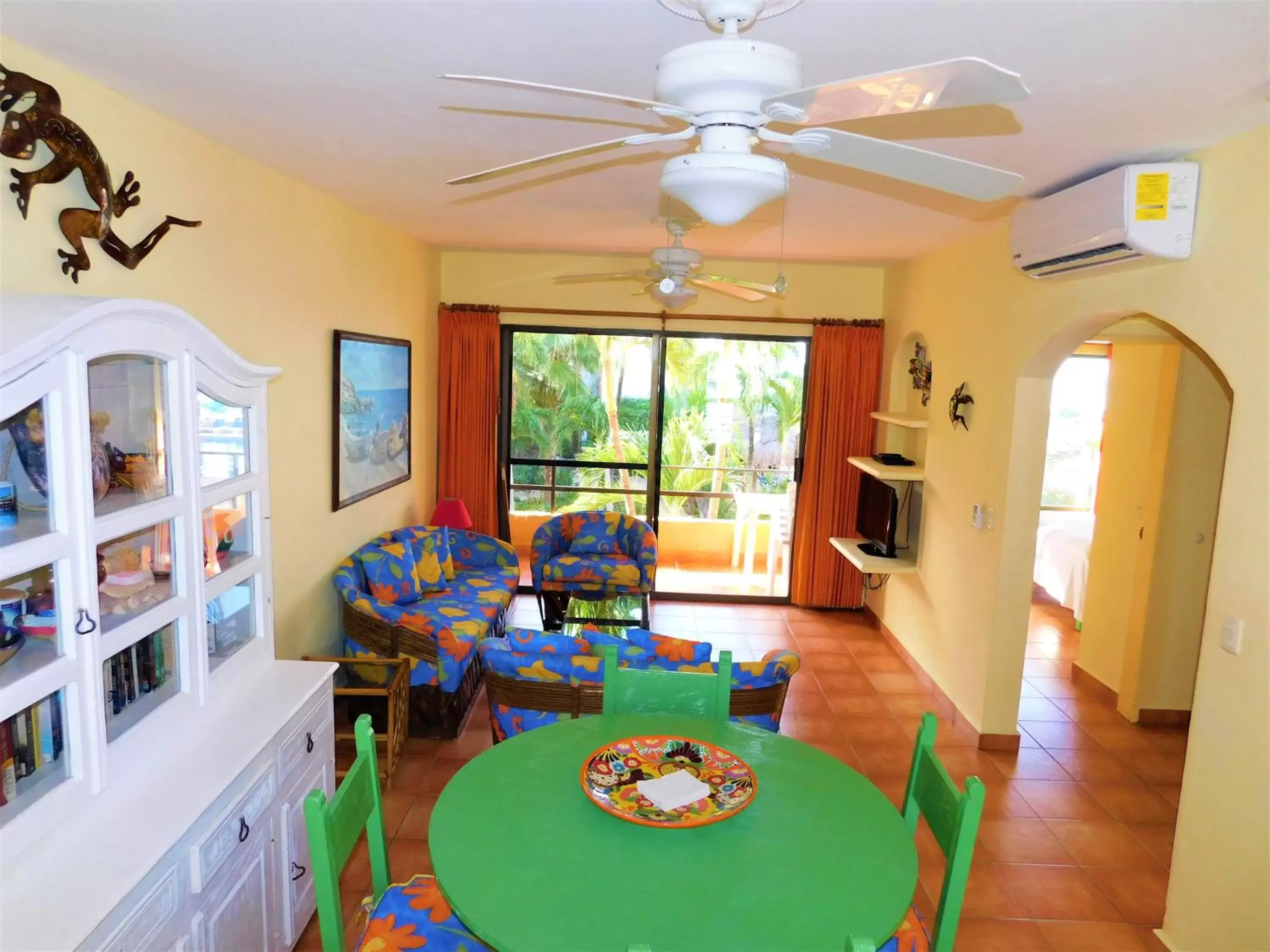 Living room, Seating Area in Nautibeach Beach Front Condos in North Beach