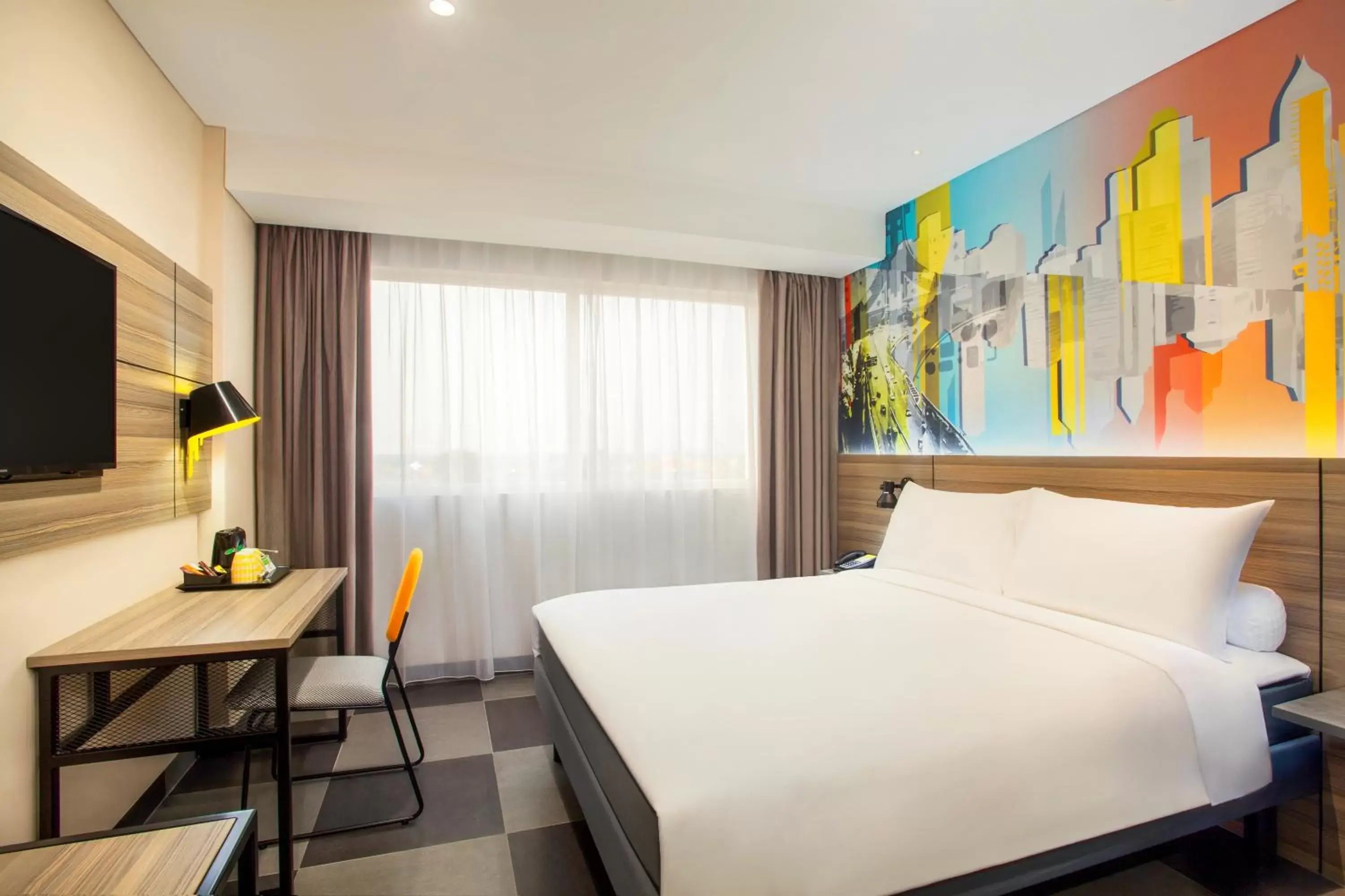 Bed in ibis Styles Bekasi Jatibening