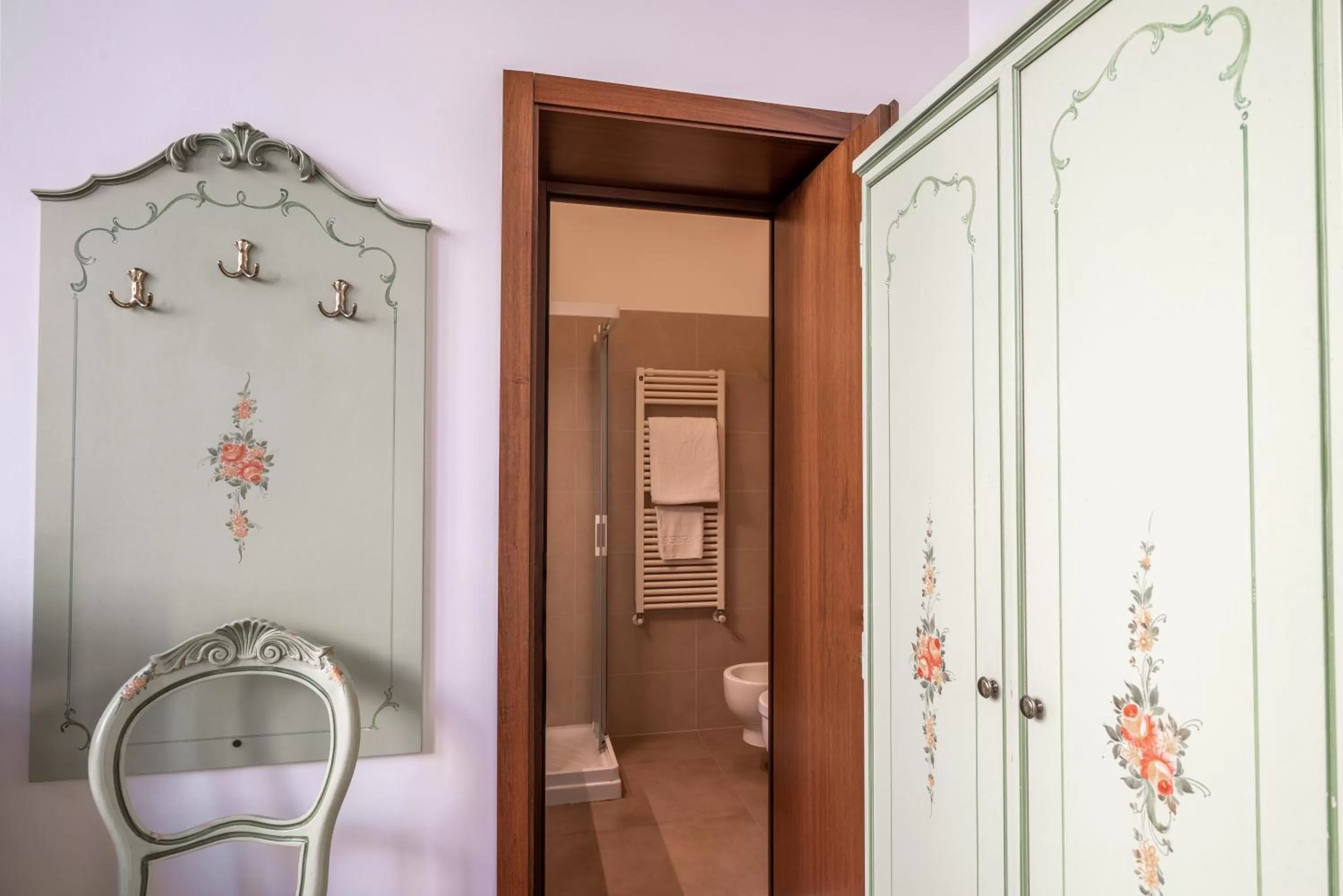 Bathroom in Hotel al Sotoportego
