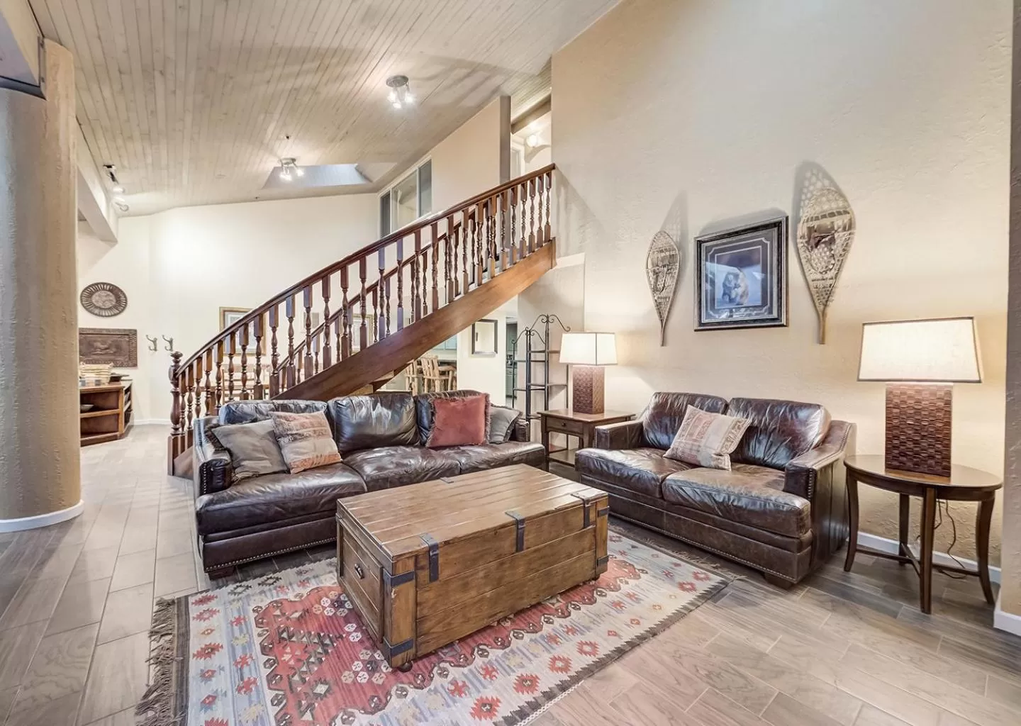 Living room in Silver King by All Seasons Resort Lodging