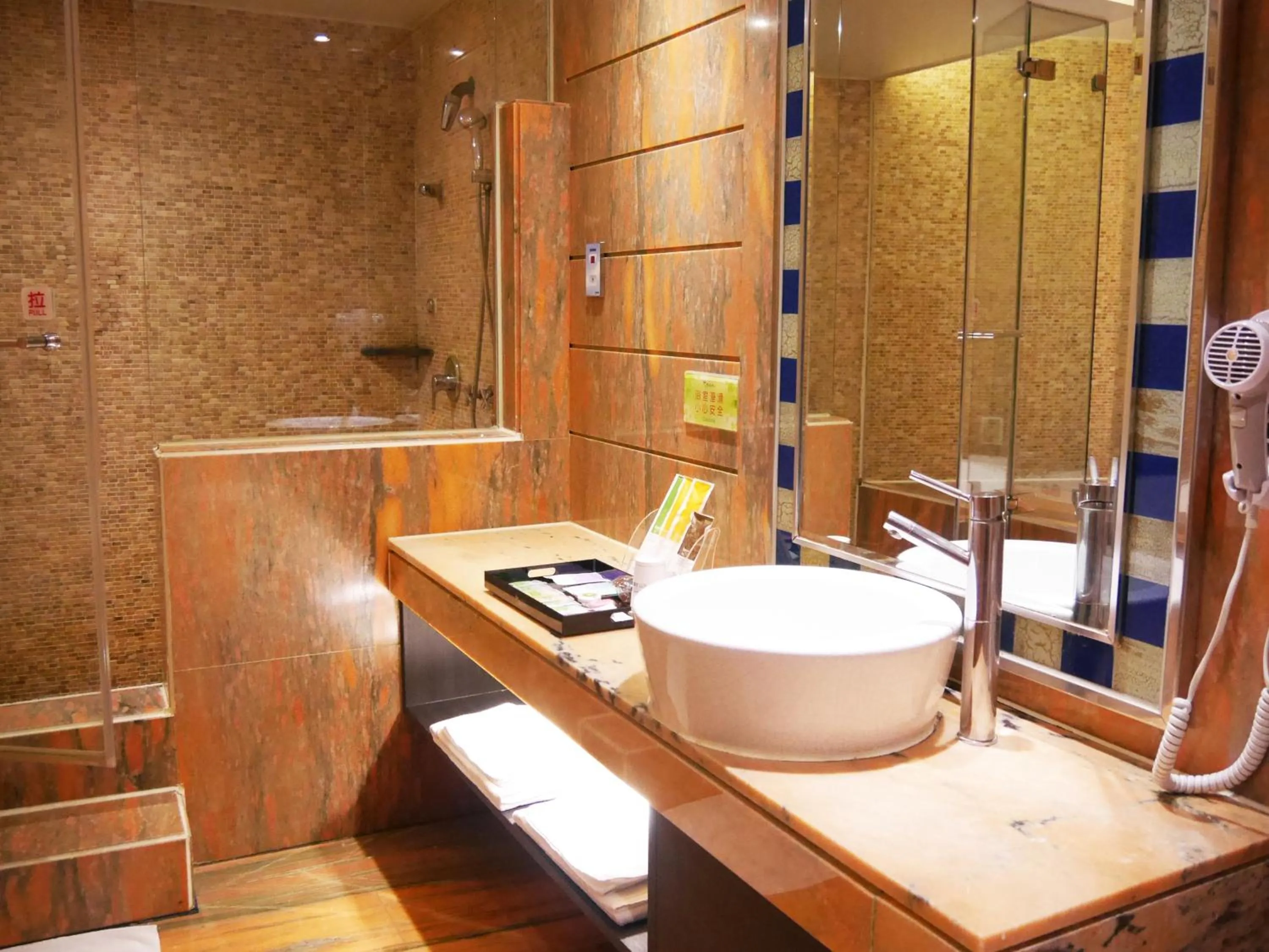 Bathroom in Refinement Motel