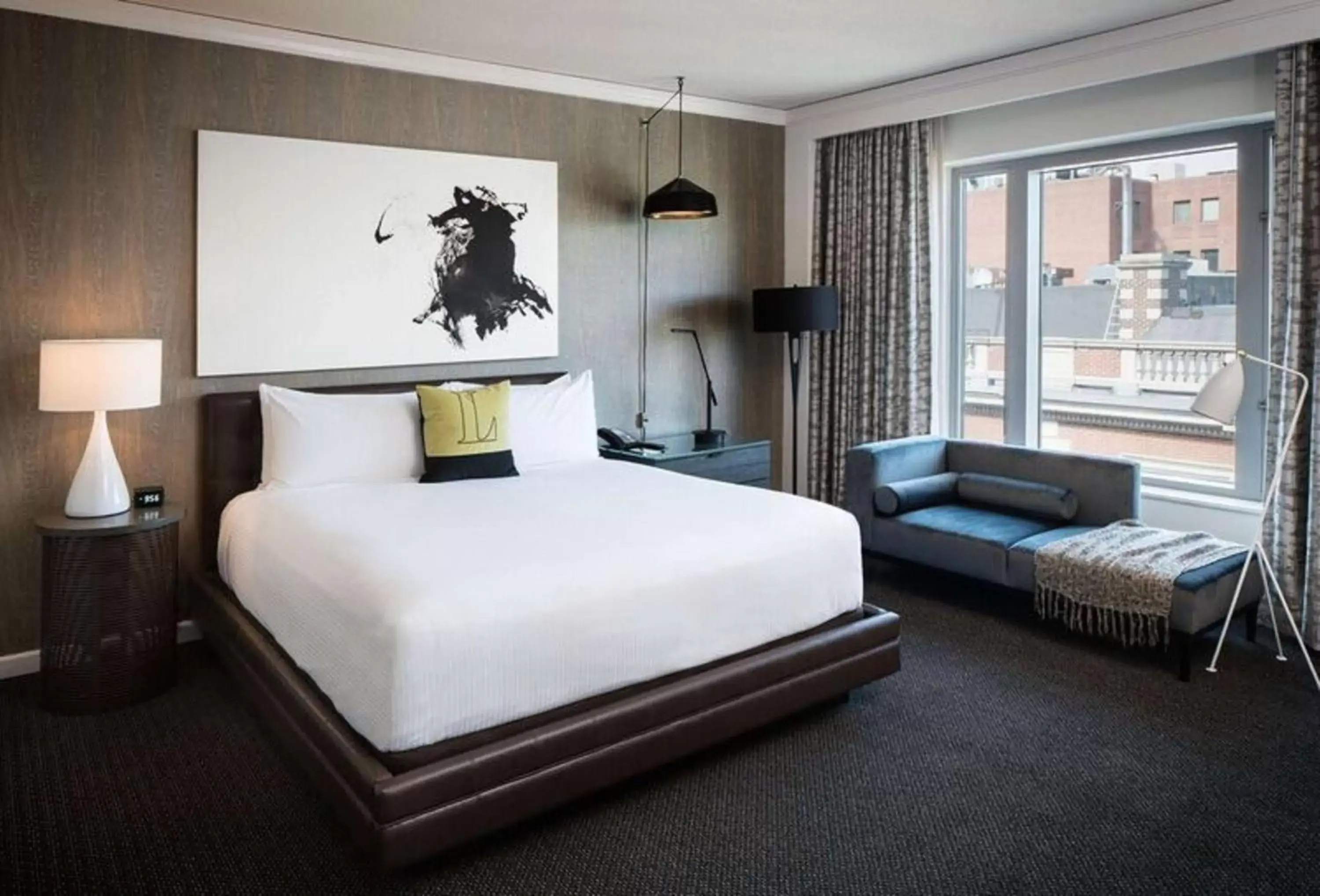 Bed in The Logan Philadelphia, Curio Collection by Hilton