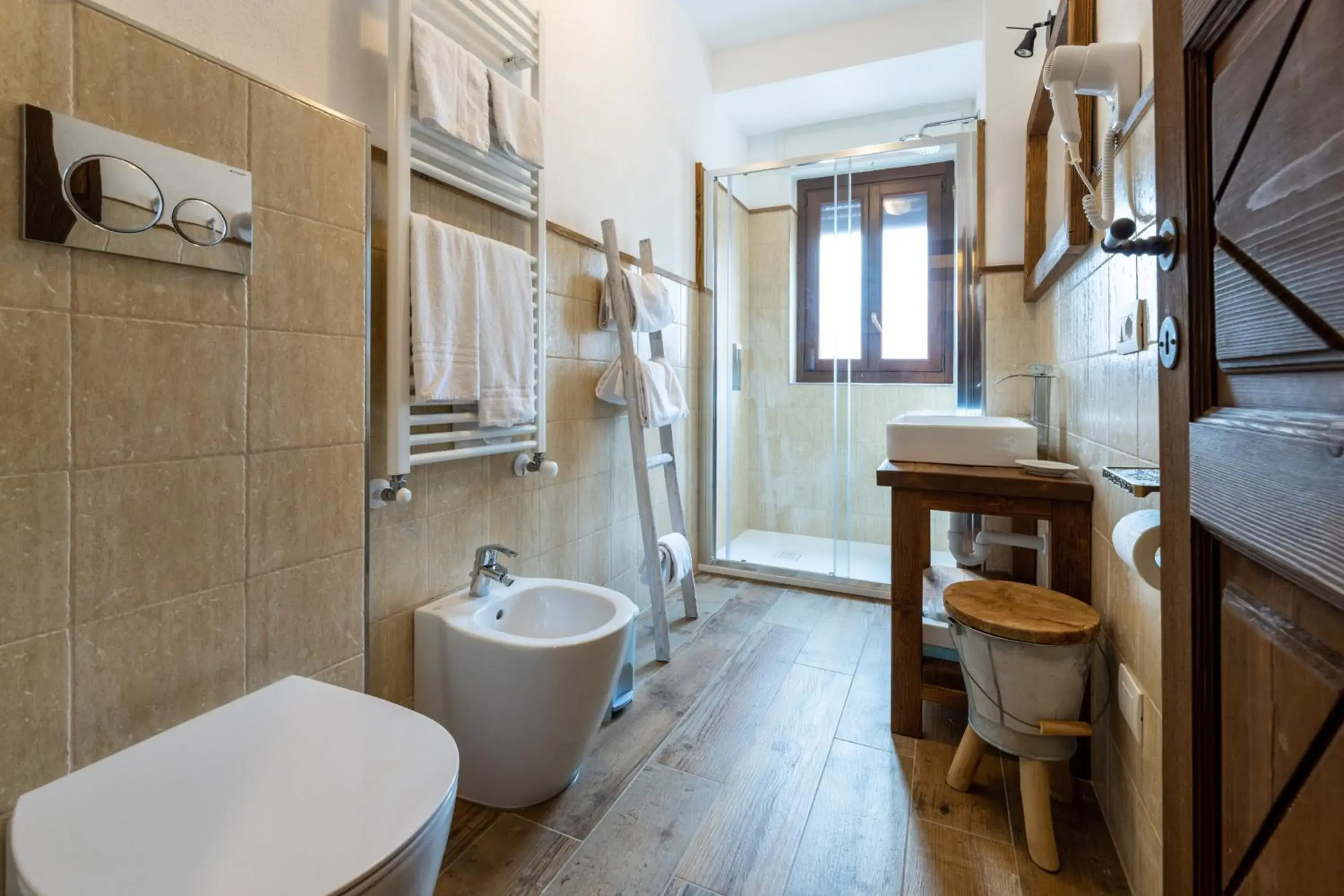 Bathroom in Hotel Courmayeur