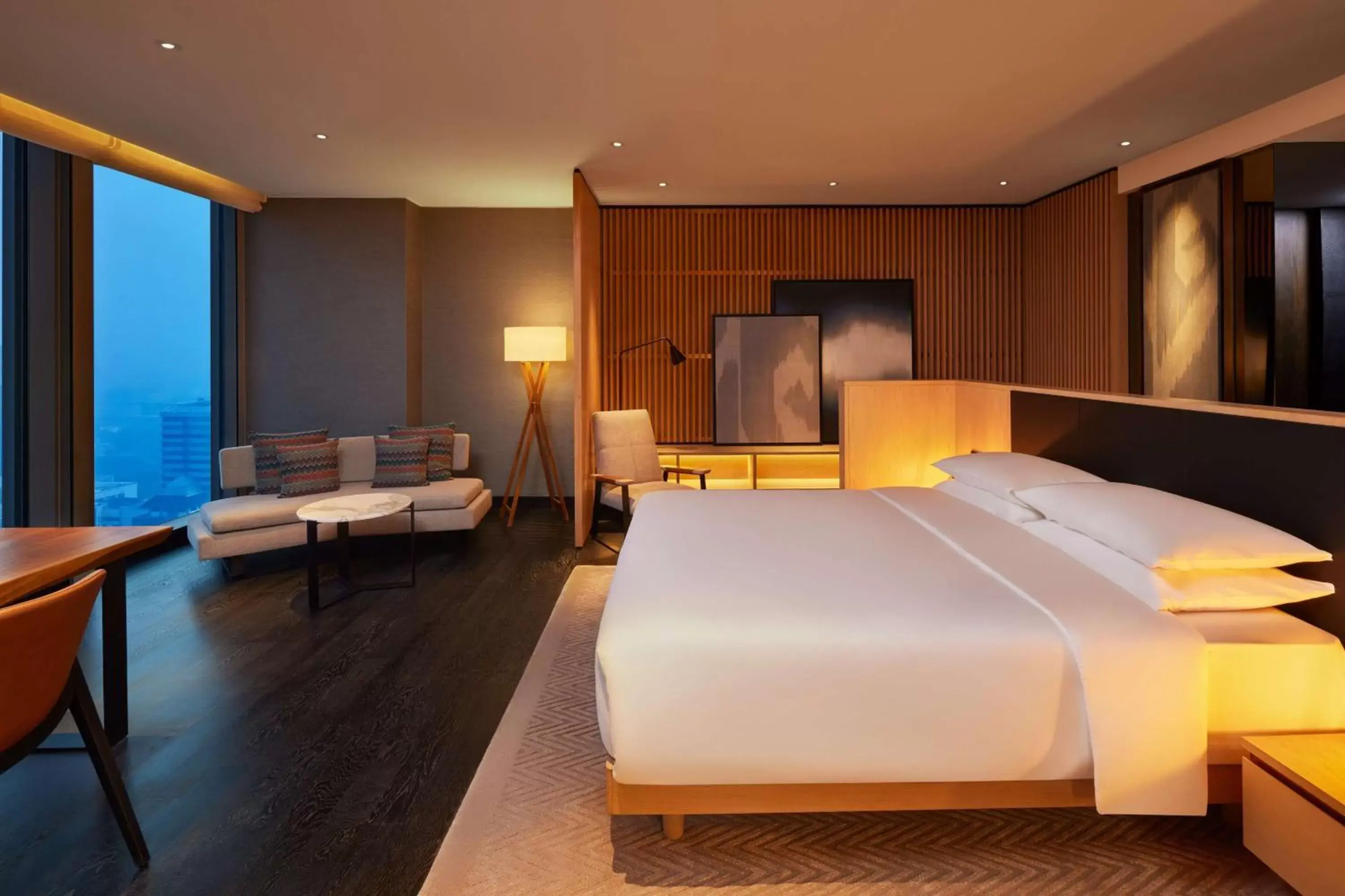 Bedroom in Park Hyatt Jakarta