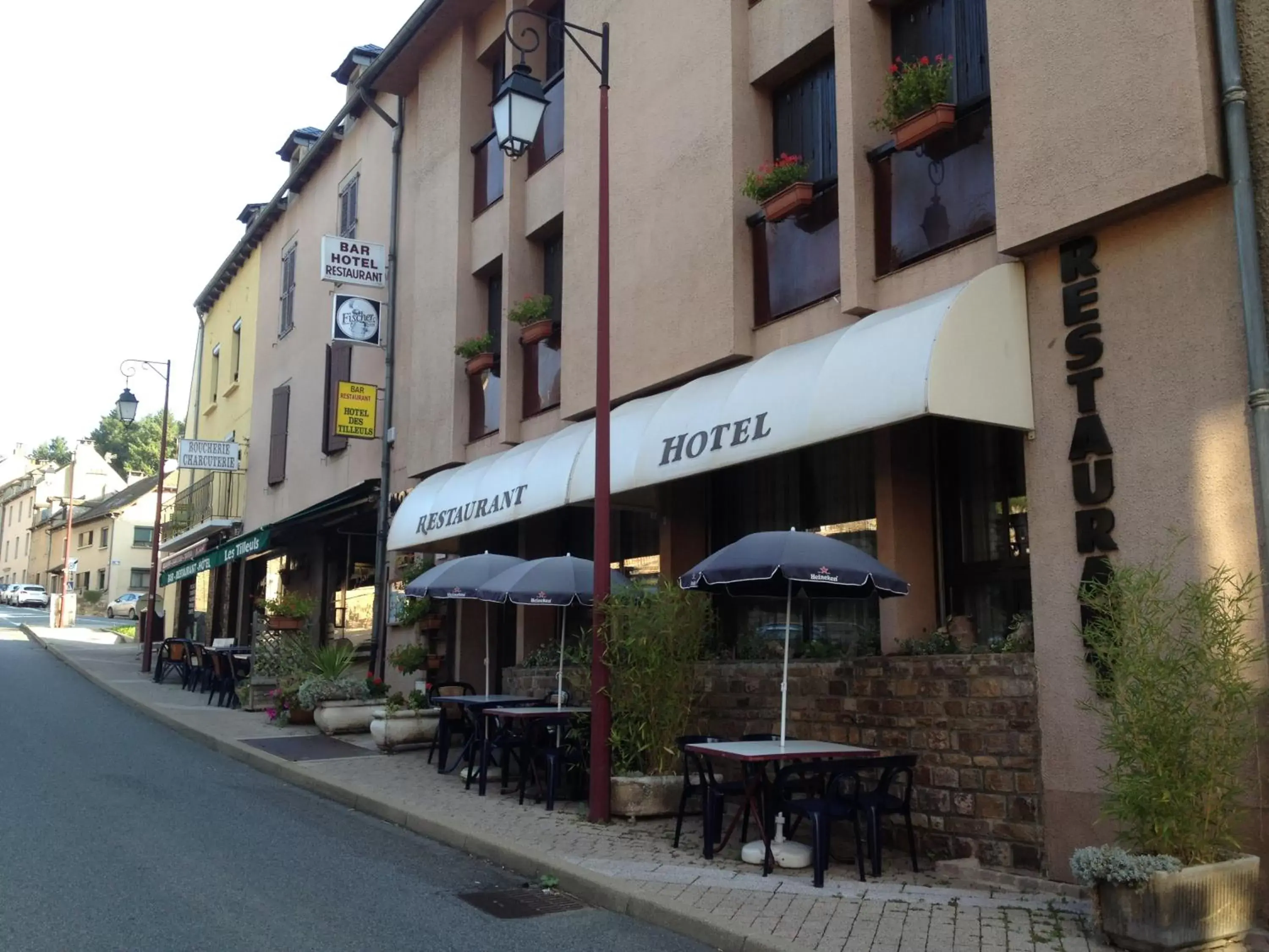 Balcony/Terrace in Hotel Restaurant L'AGAPANTHE