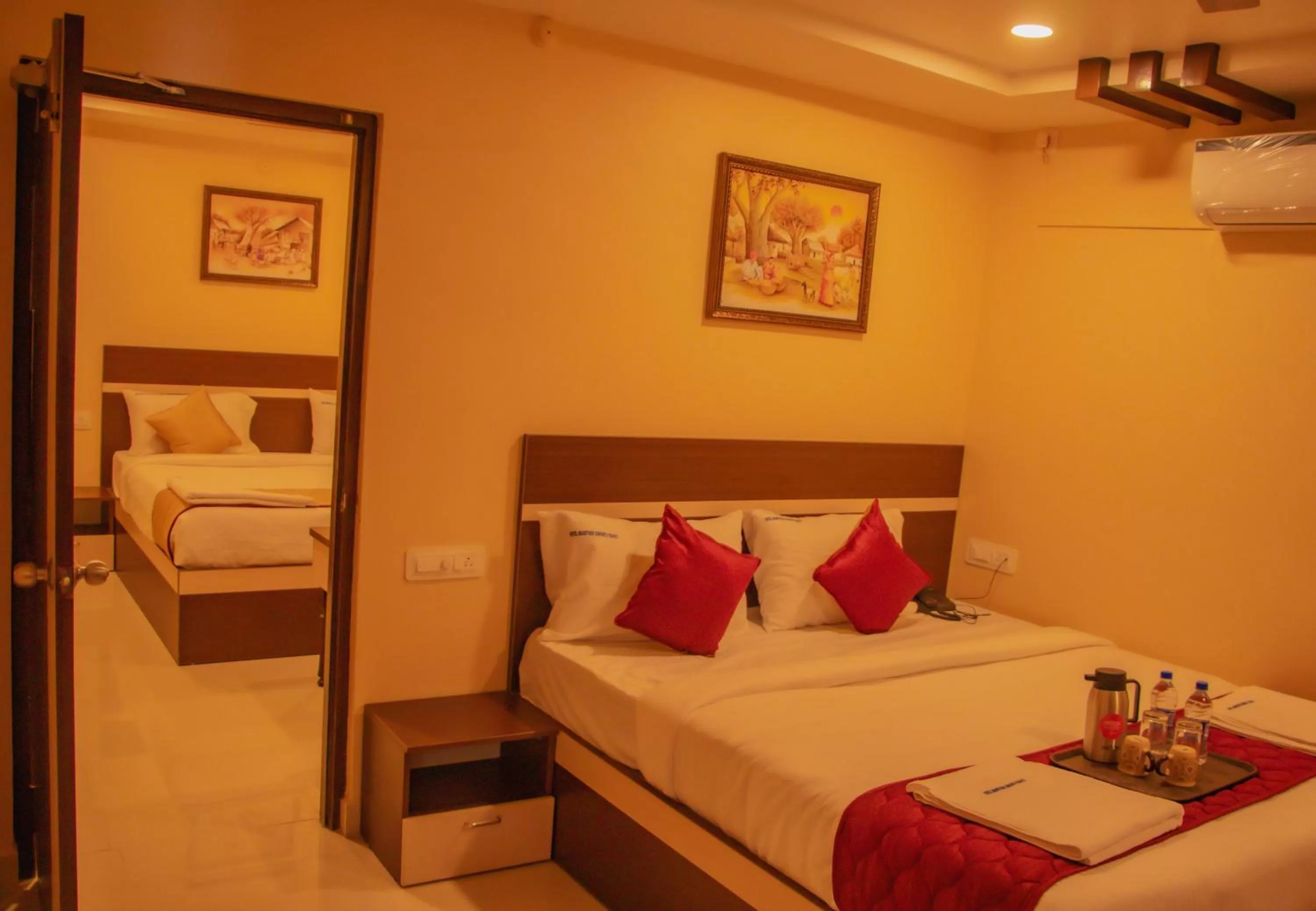 Bed in Hotel Mountview Comforts