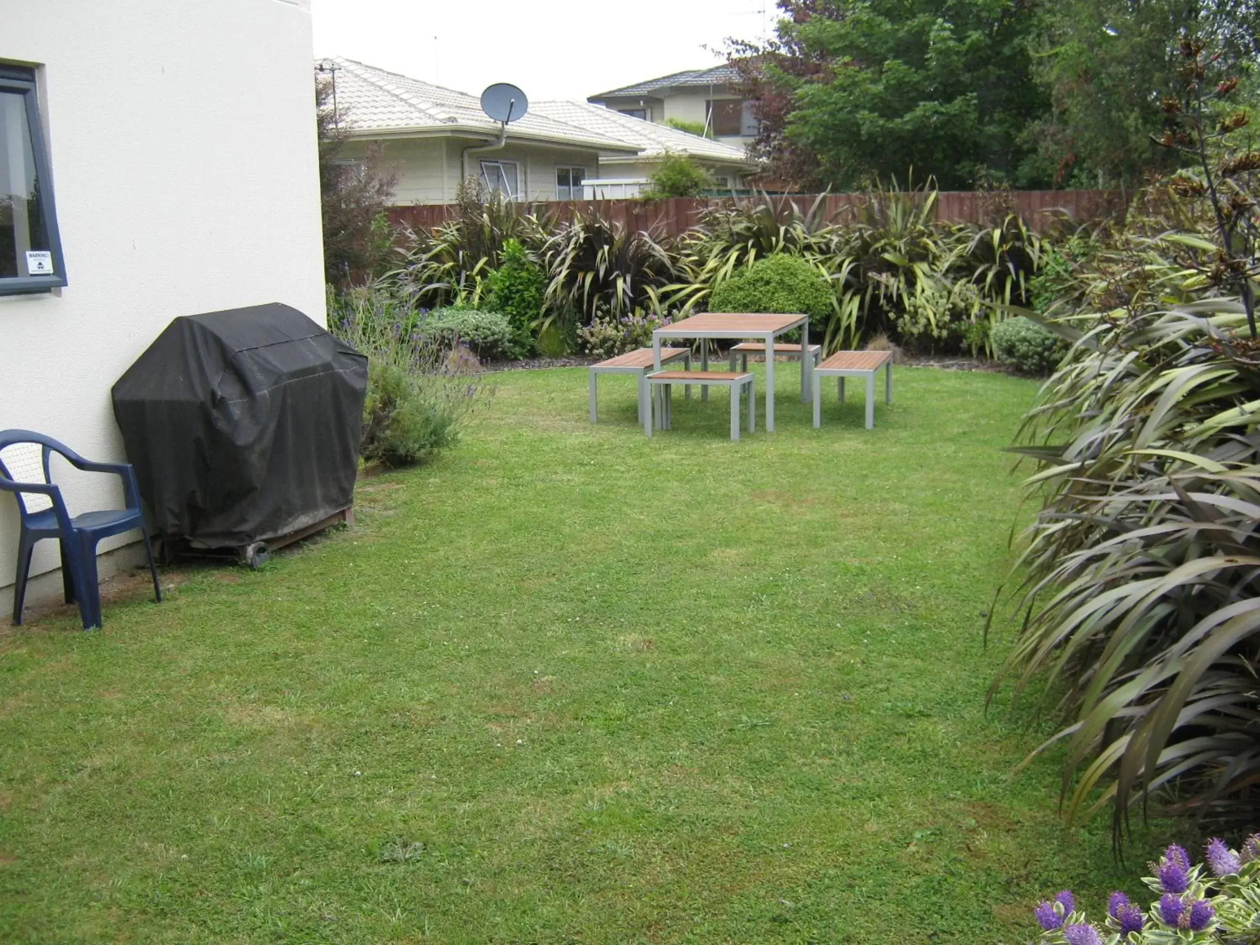 Garden in Bella Vista Motel Rotorua