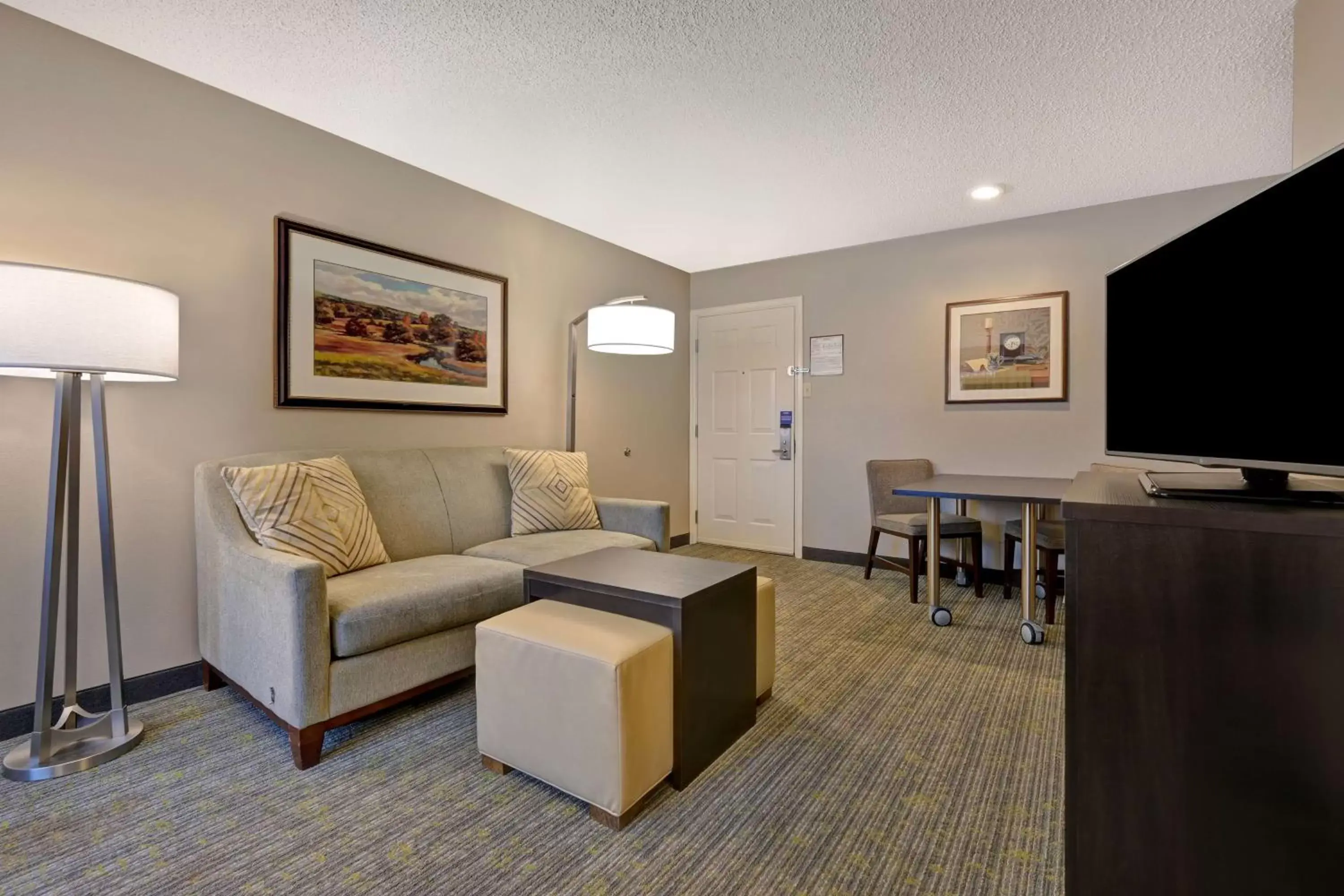 Living room, Seating Area in Homewood Suites by Hilton Boulder