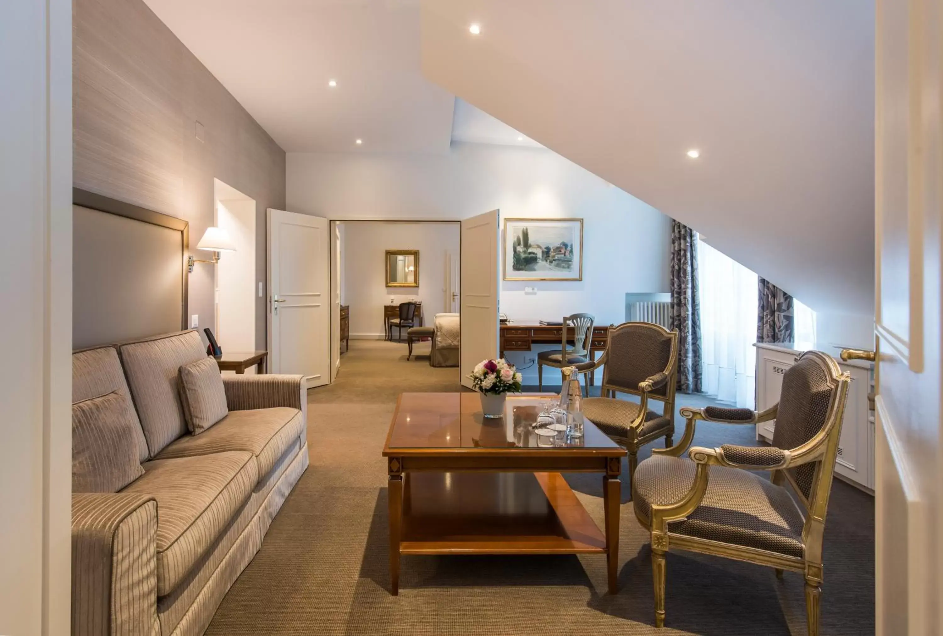 Living room, Seating Area in Hotel Bristol