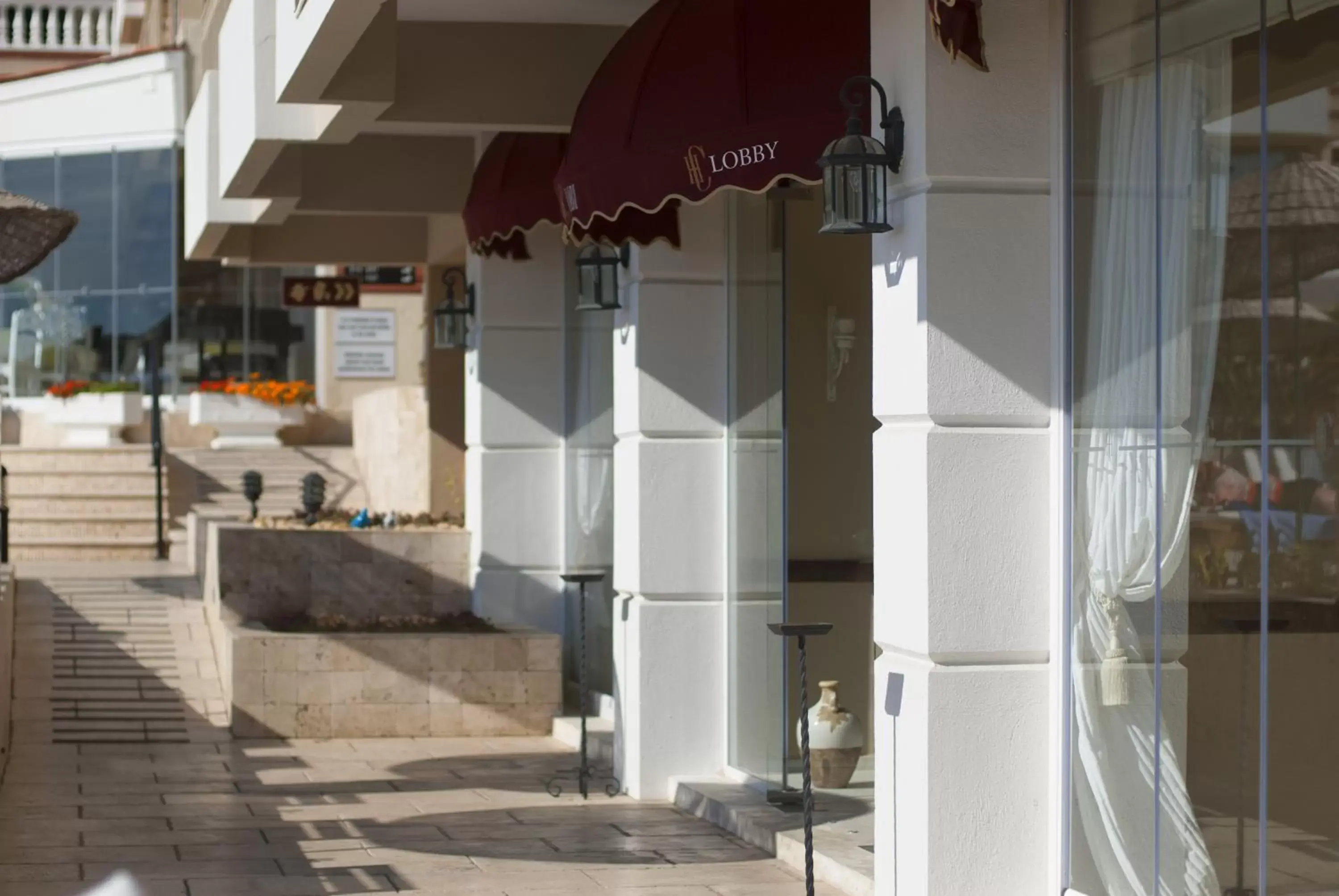 Lobby or reception in Hotel Carina