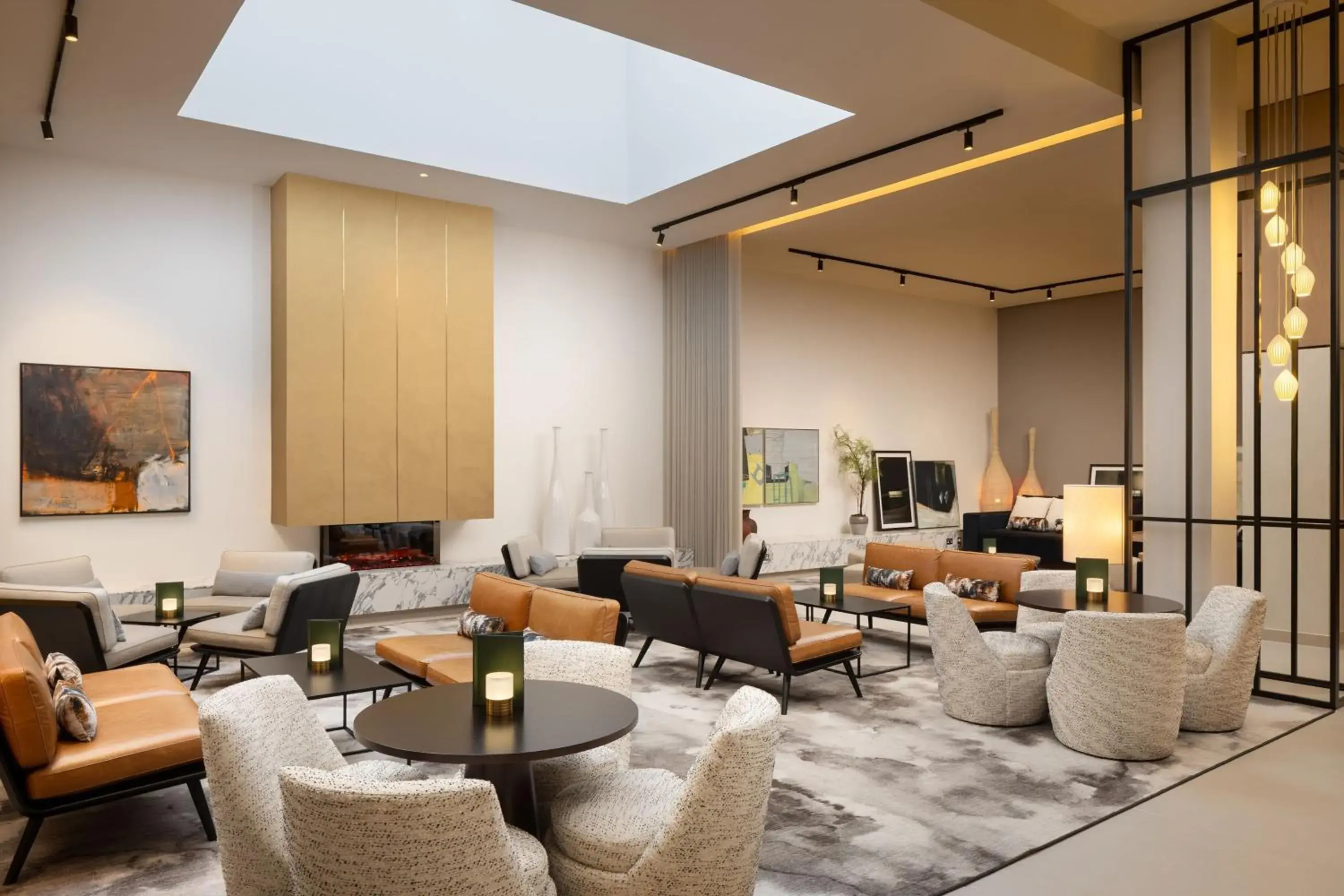 Lounge or bar, Seating Area in AC Hotel by Marriott Glasgow