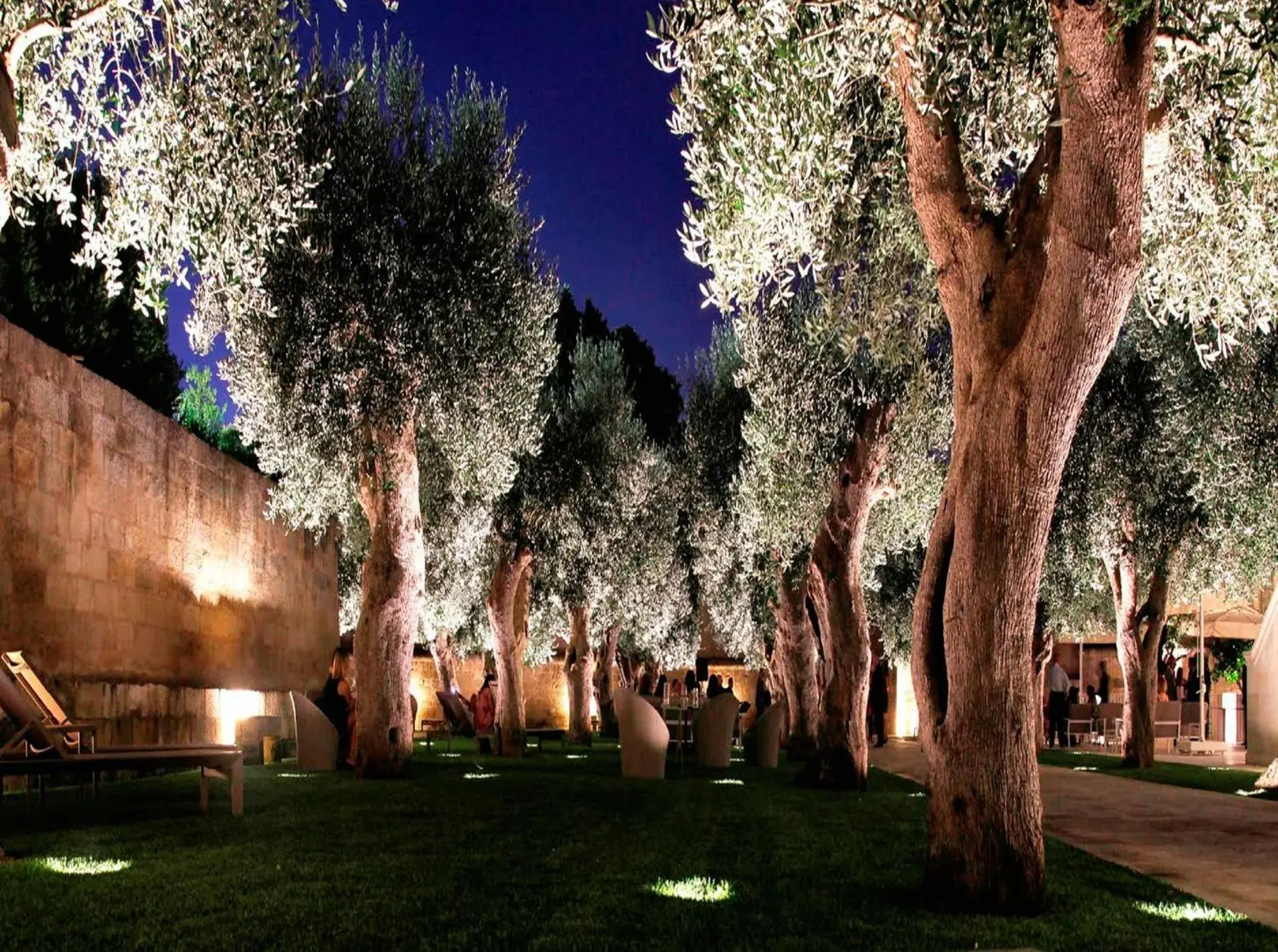 Garden in La Fiermontina - luxury home hotel