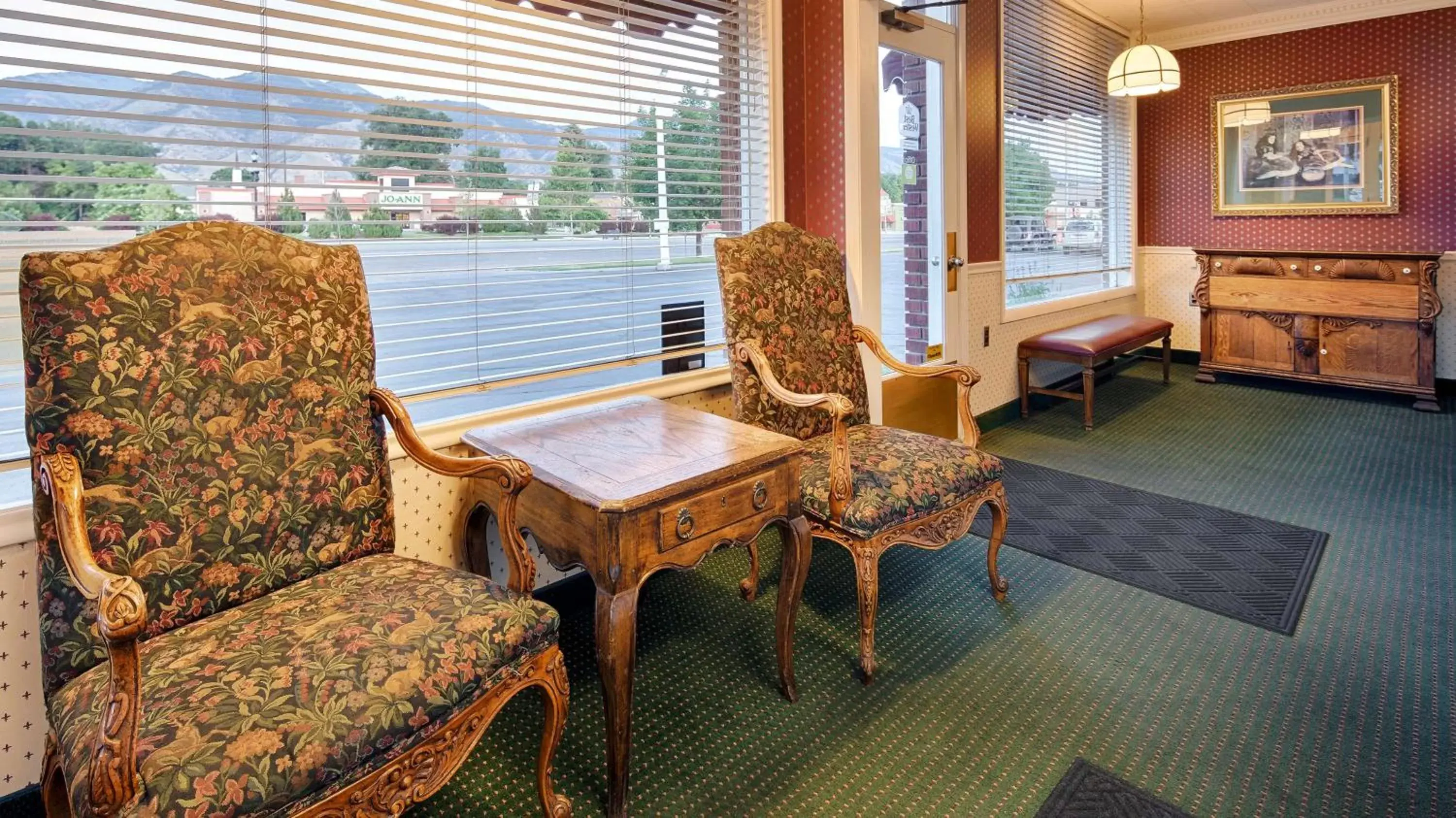 Lobby or reception, Seating Area in Baugh Motel, SureStay Collection by Best Western