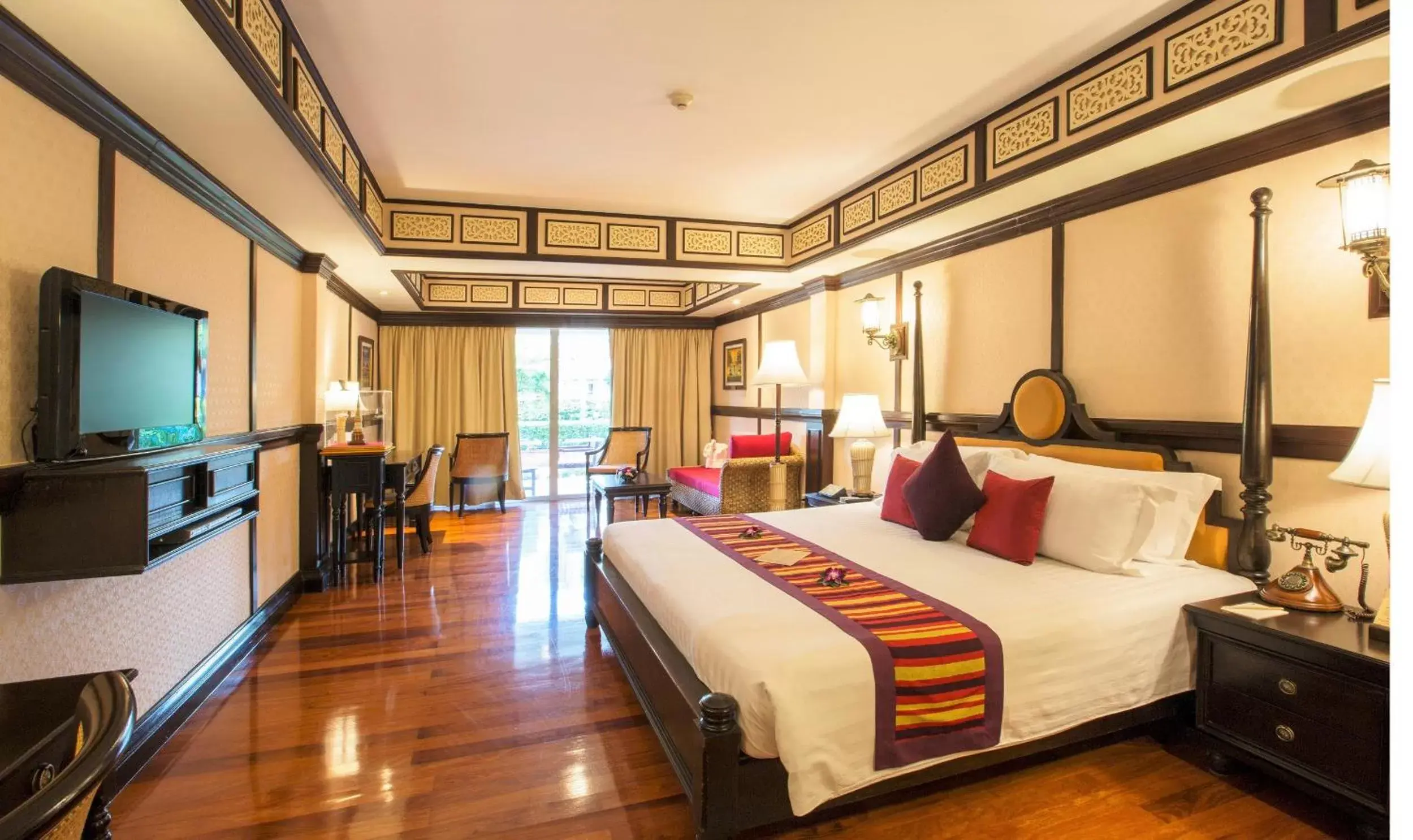 Bed in Wora Bura Hua Hin Resort & Spa Bed in Wora Bura Hua Hin Resort & Spa