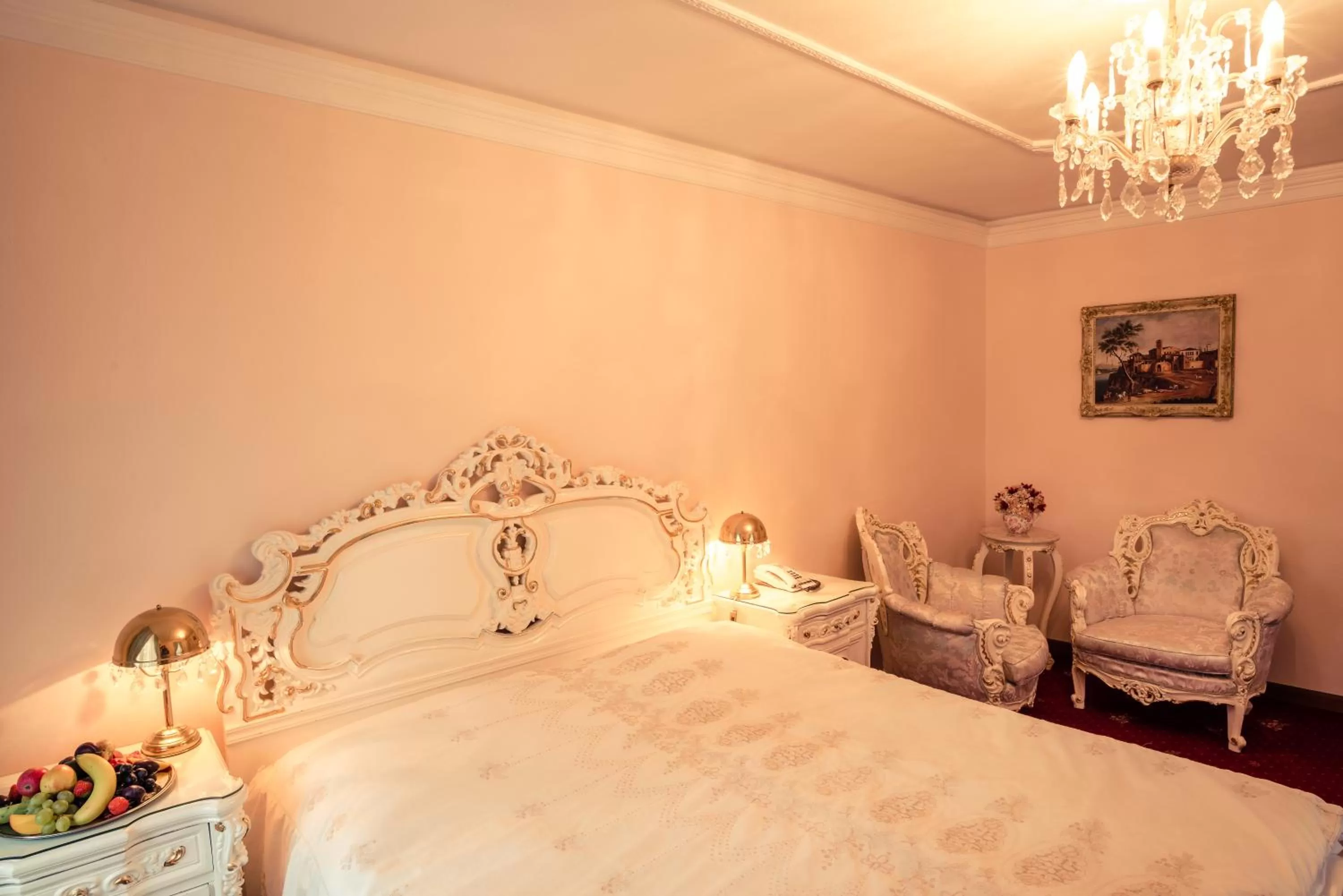 Bedroom, Bed in Rožmberský dvůr