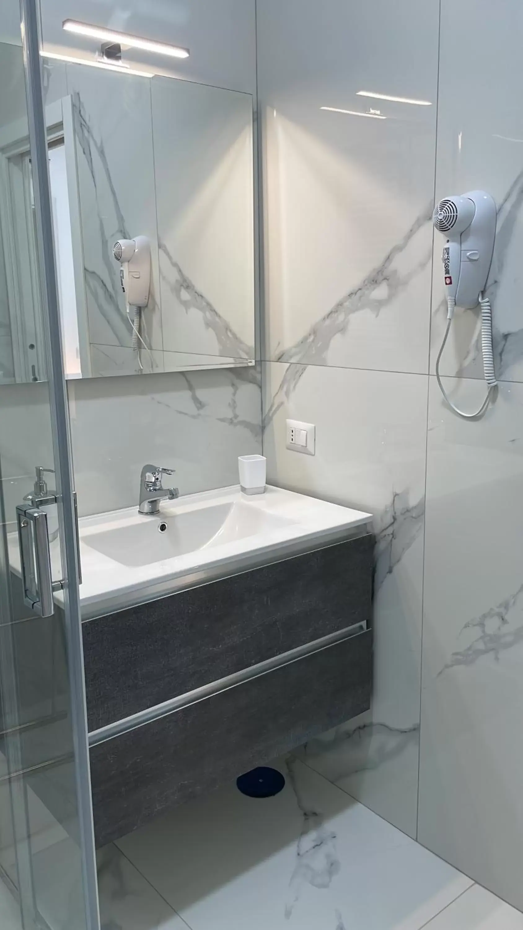 Shower, Bathroom in Lumacors House