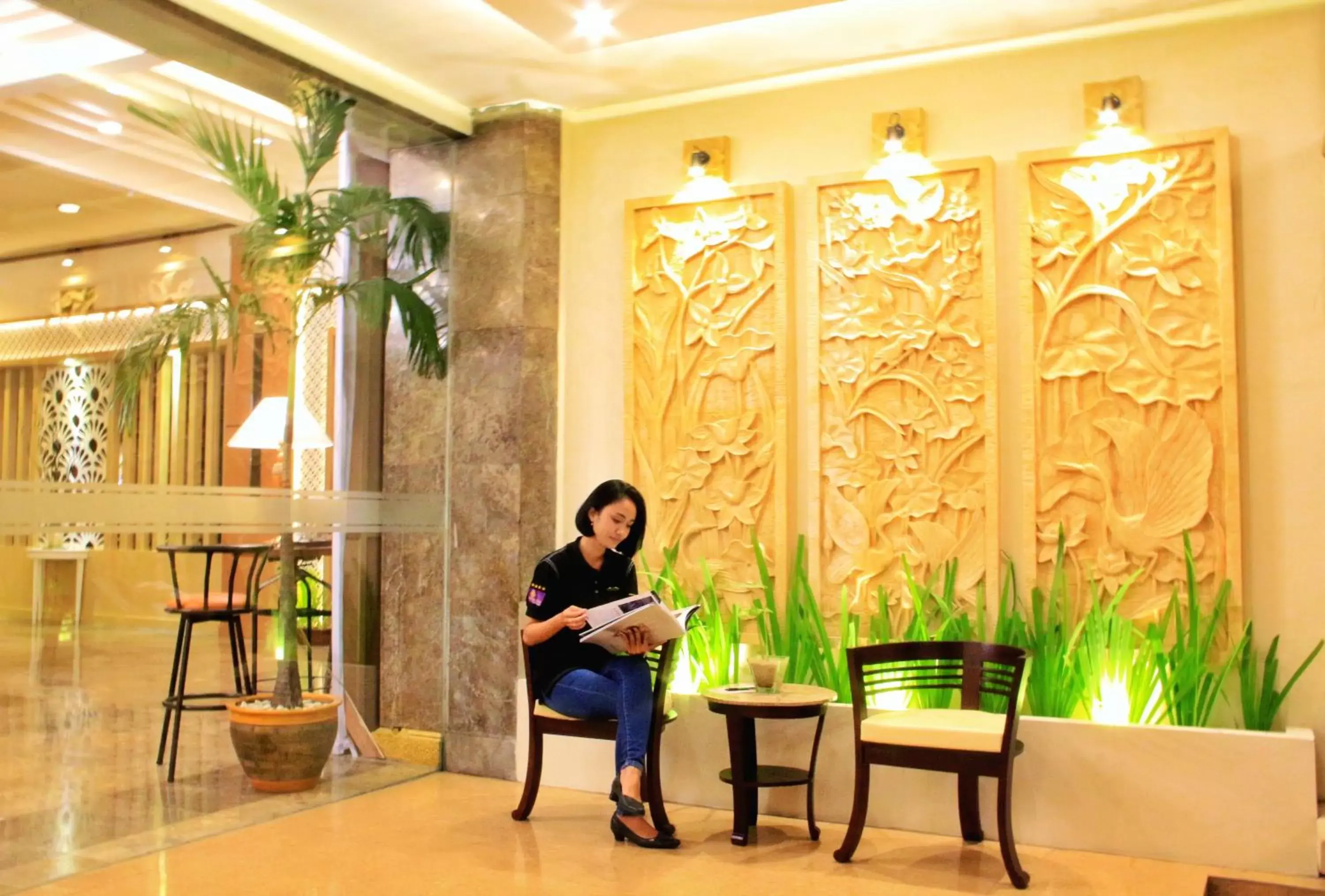 Lobby or reception in Grand Inna Tunjungan