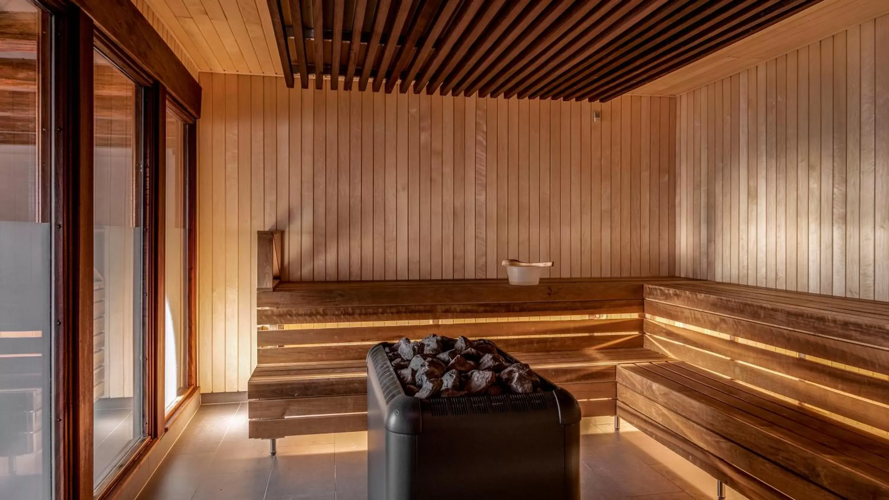 Sauna, Seating Area in Clarion Collection Hotel Post