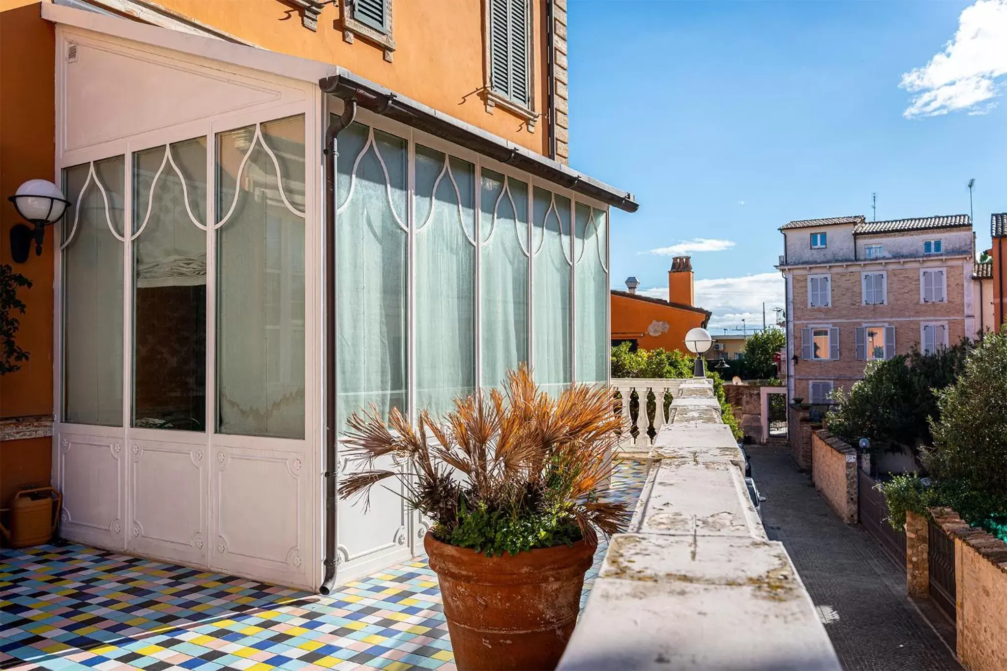 Balcony/Terrace in Dimora Villa Ricci - Only Bed