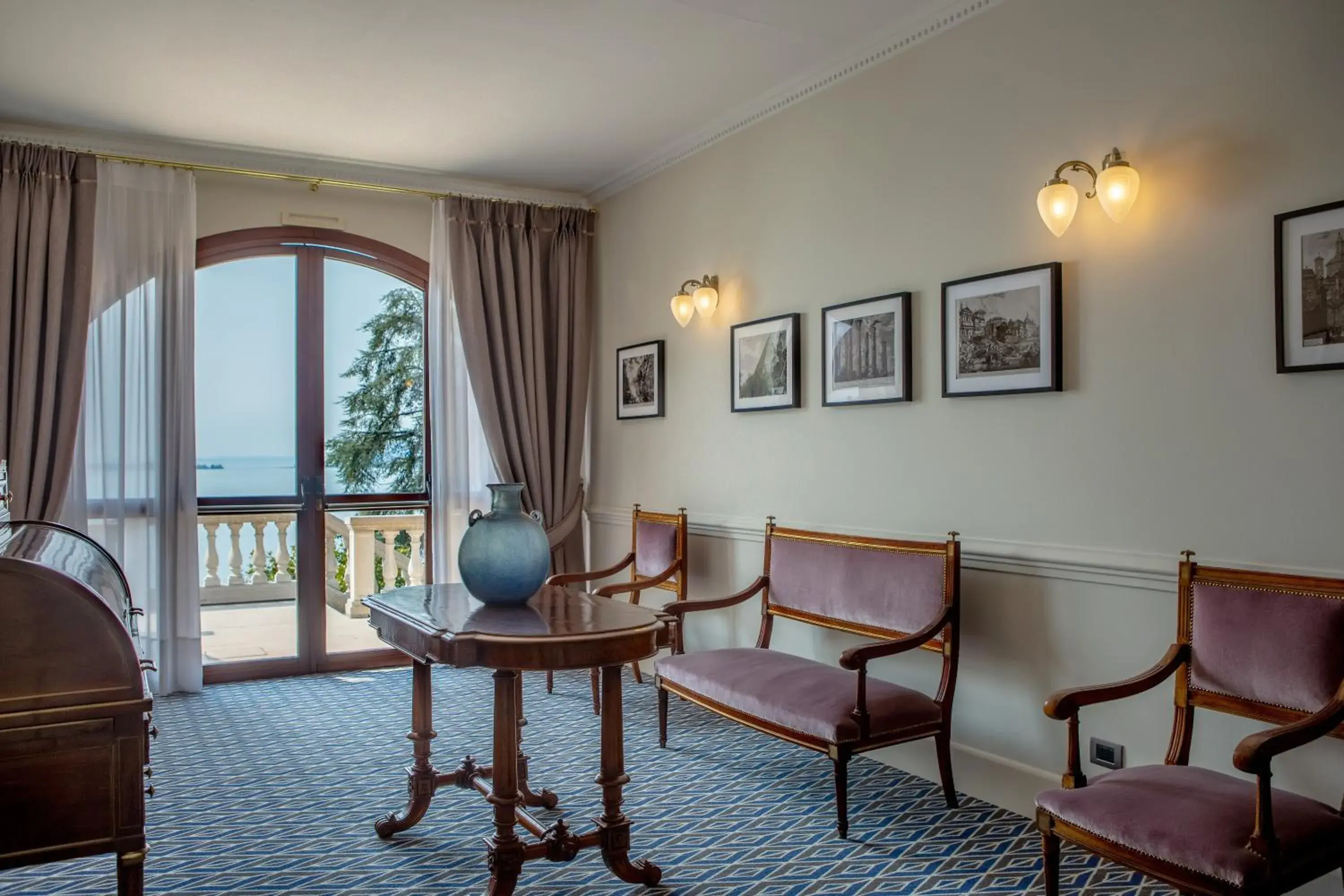 Seating Area in Hotel Villa Del Sogno