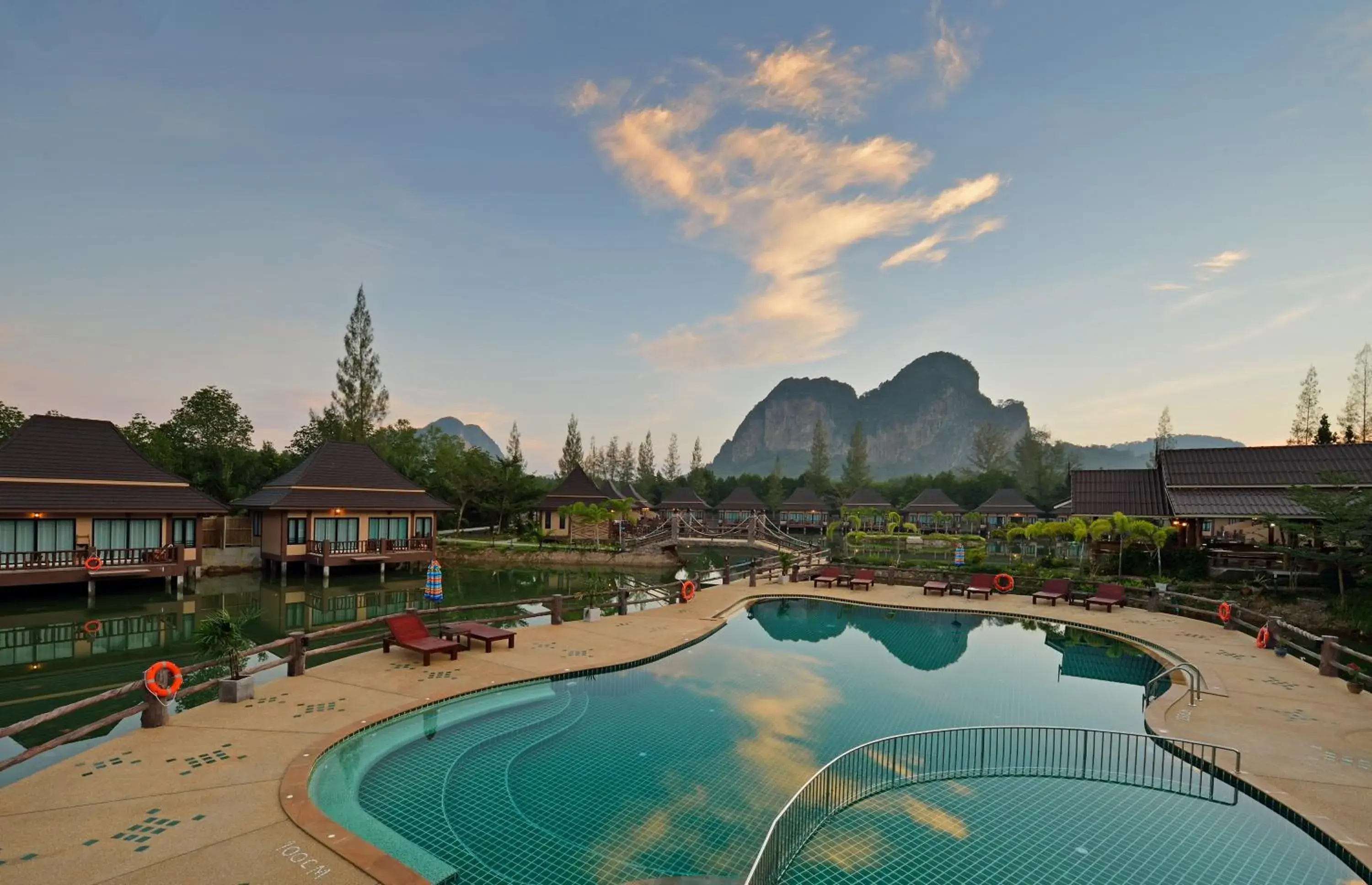 Swimming Pool in Poonsiri Resort Aonang-SHA Extra Plus -FREE SHUTTLE SERVICE TO THE BEACH