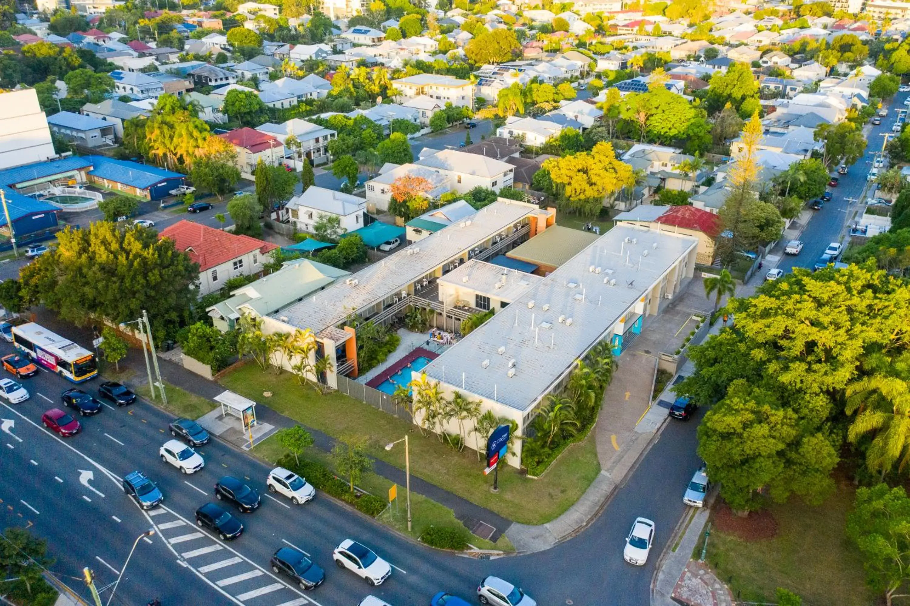 Property building, Bird's-eye View in City Star Lodge