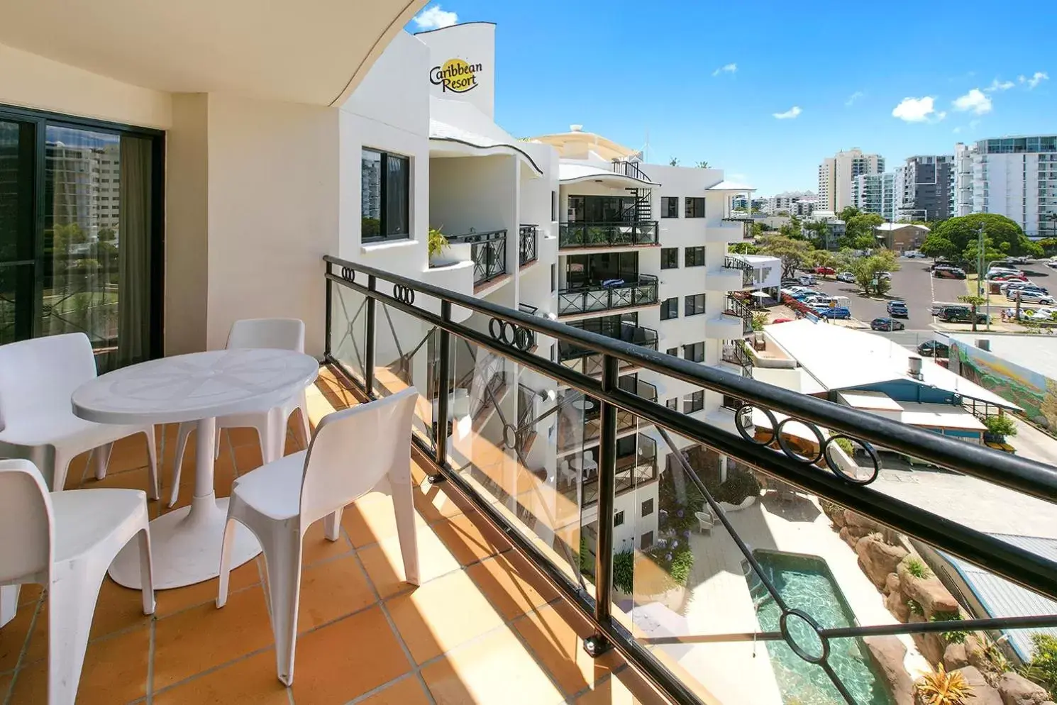 Patio, Balcony/Terrace in Caribbean Resort