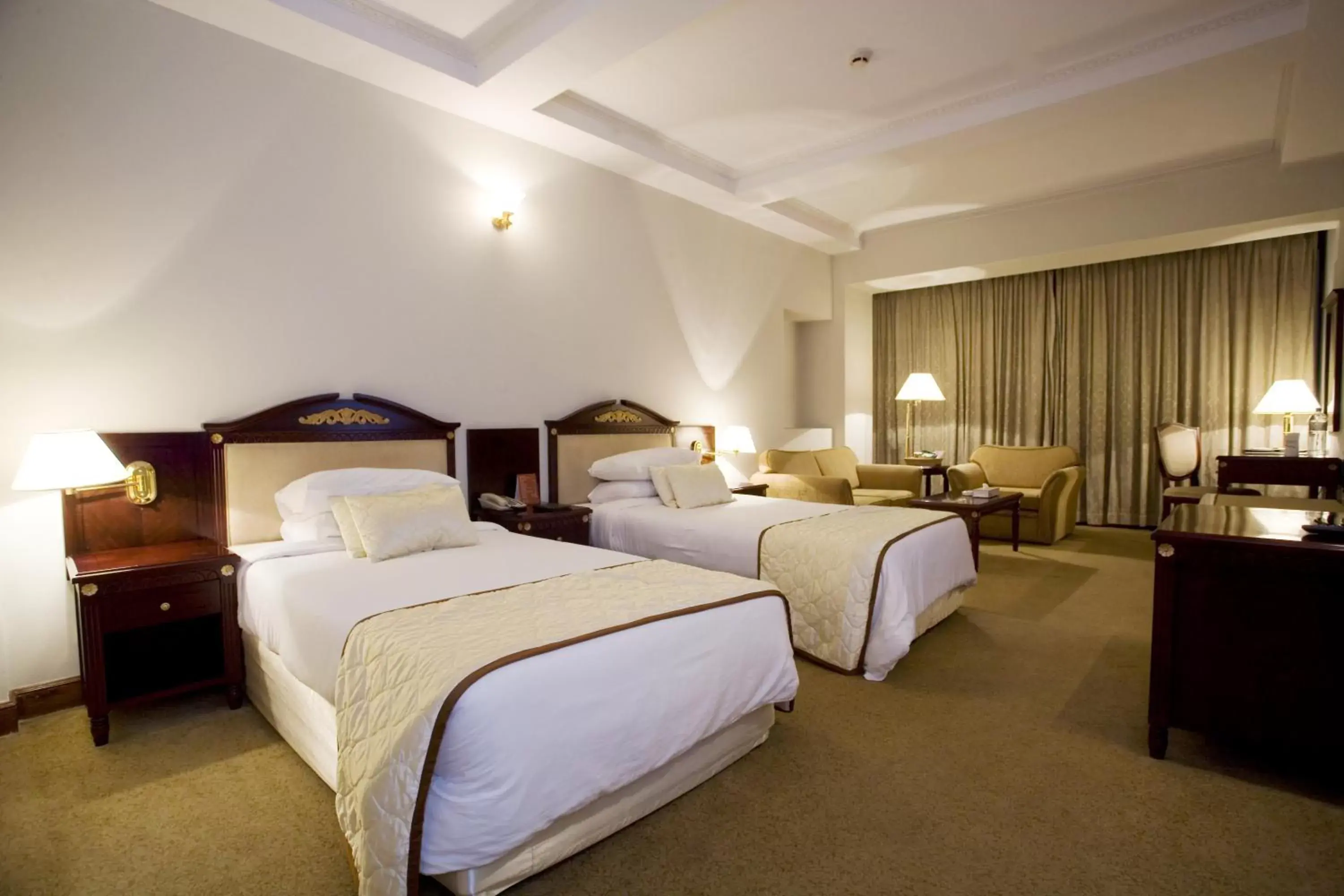 Bed in Hotel Sarina Bed in Hotel Sarina