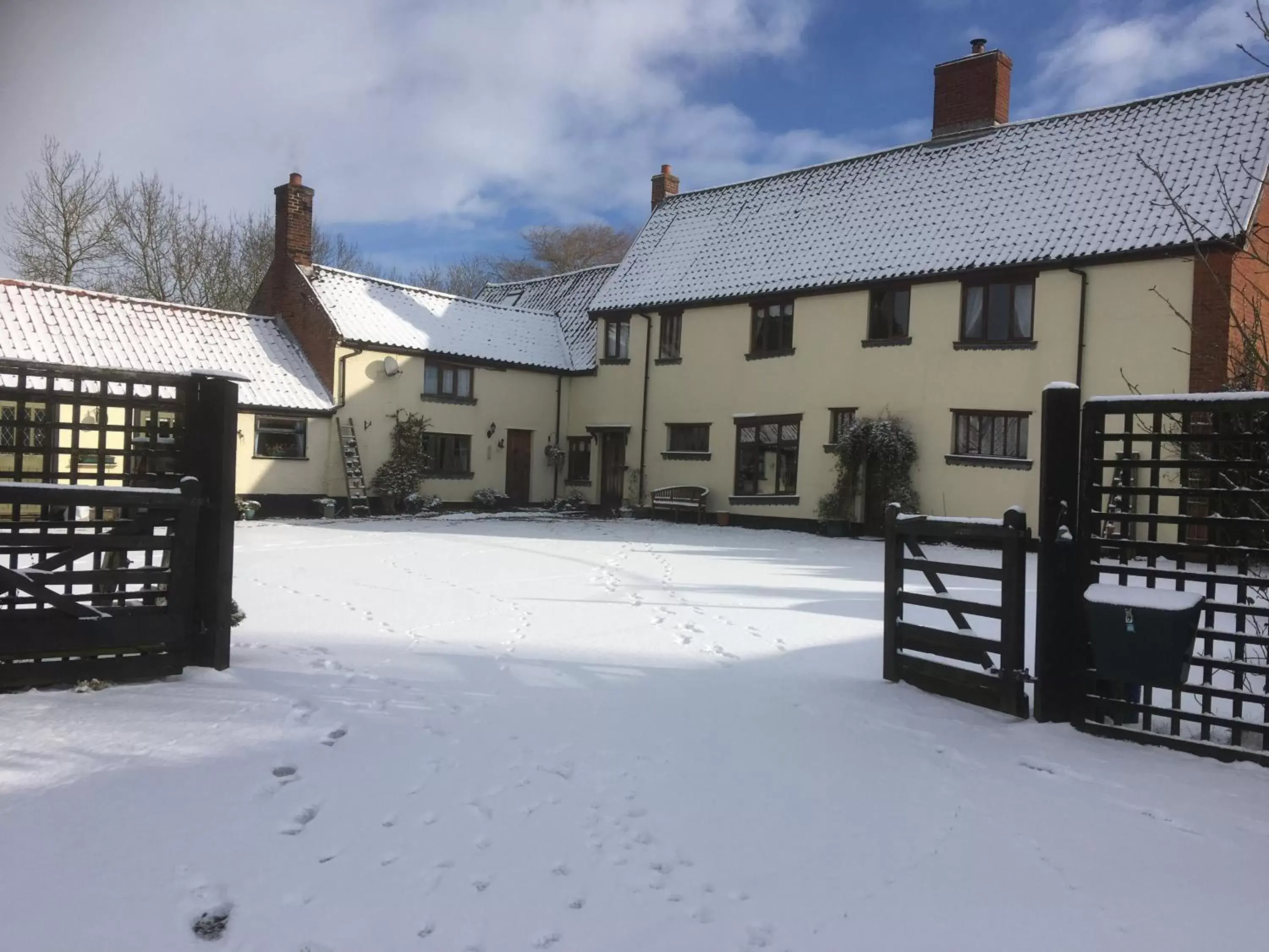 Winter in Valley Farmhouse B&B