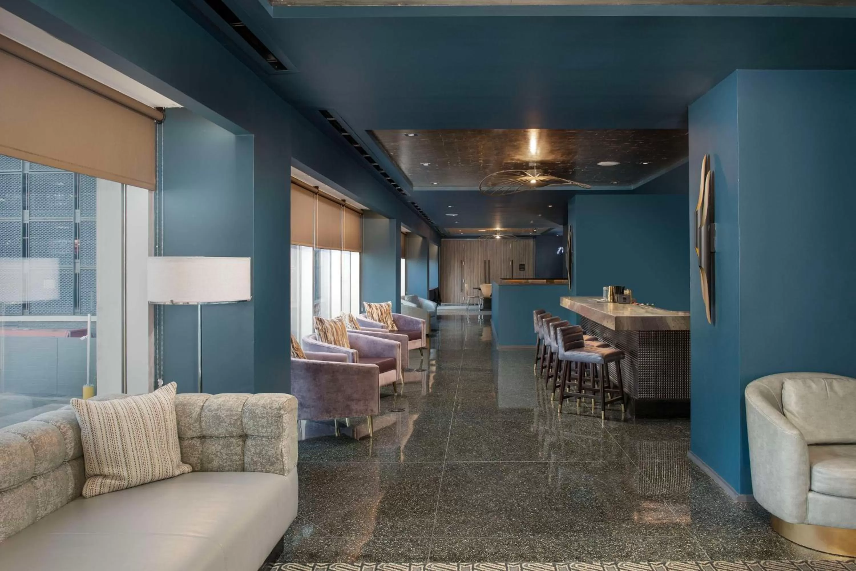 Lobby or reception in The Troubadour Hotel New Orleans