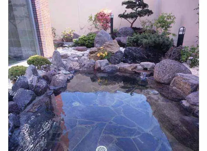 Hot Spring Bath in Kitaguni Grand Hotel