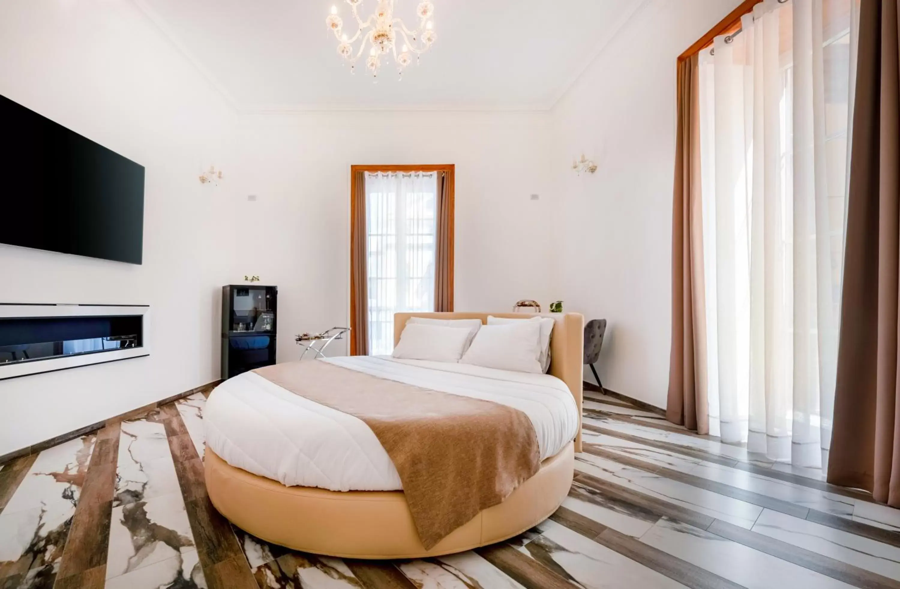 Bed in Sant'Antonino Luxury Suite