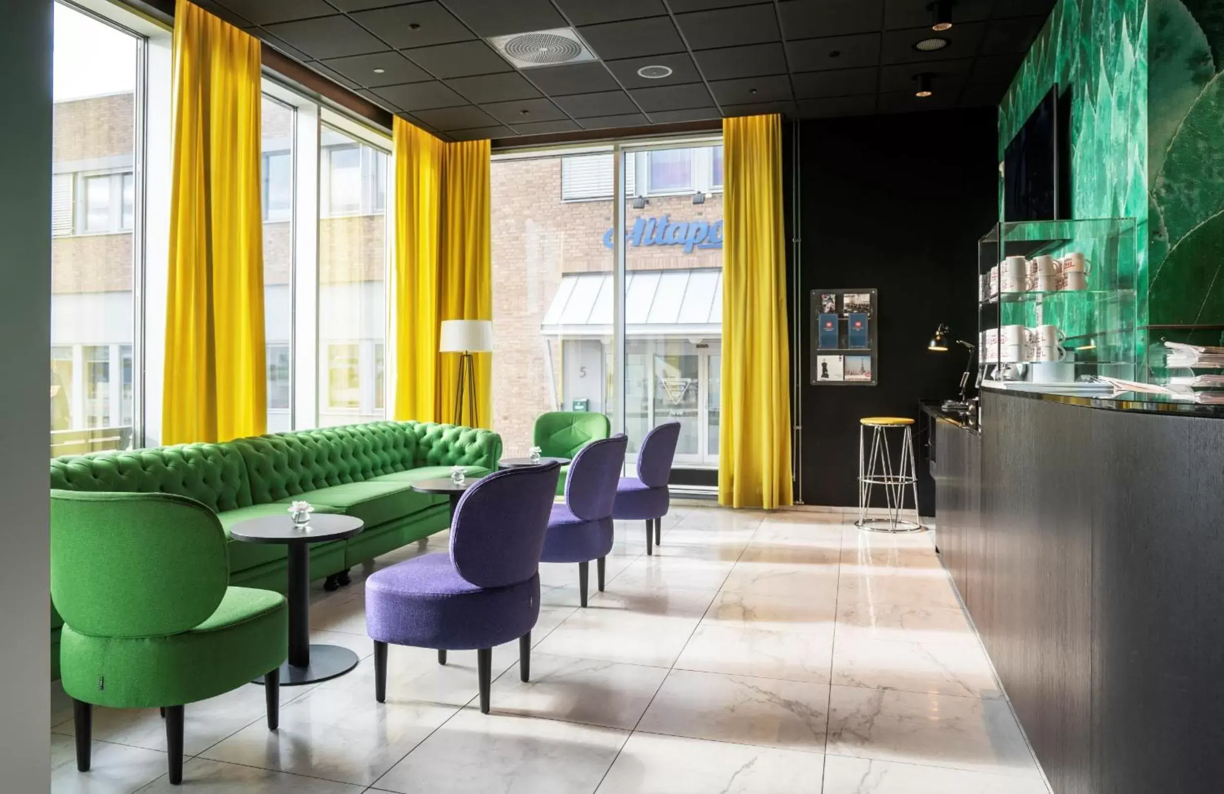 Lobby or reception in Thon Hotel Alta Lobby or reception in Thon Hotel Alta