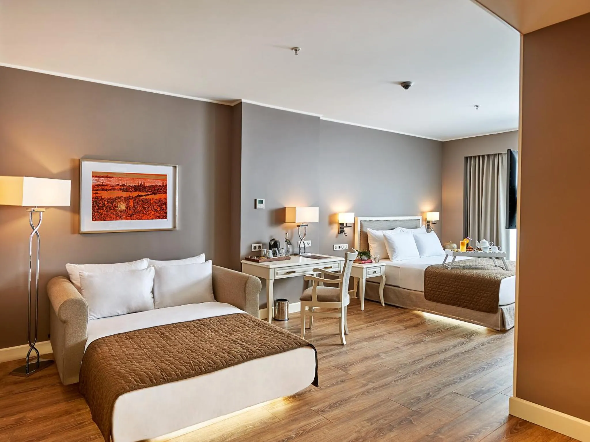 Bed in Renata Boutique Hotel Sisli