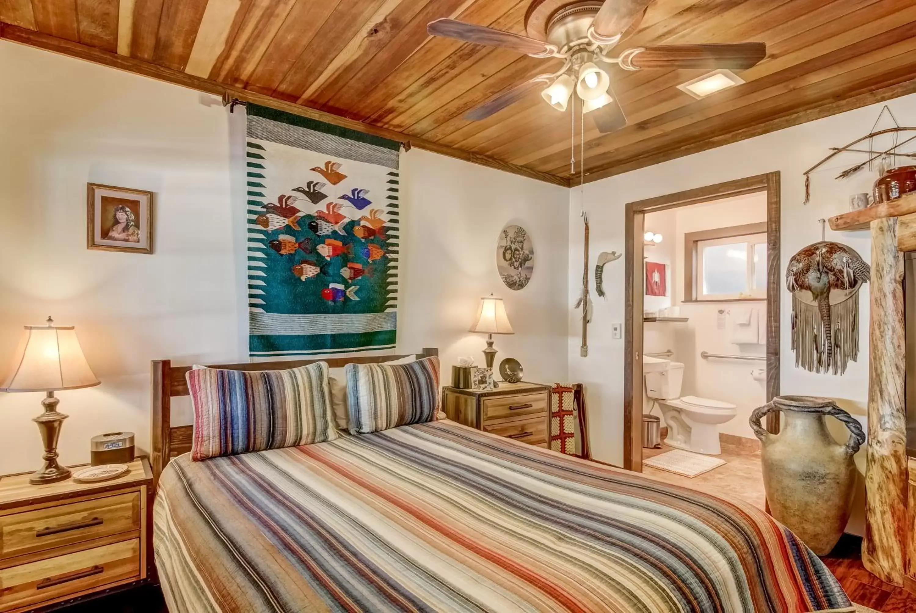 Bed in Heavenly Valley Lodge Bed in Heavenly Valley Lodge