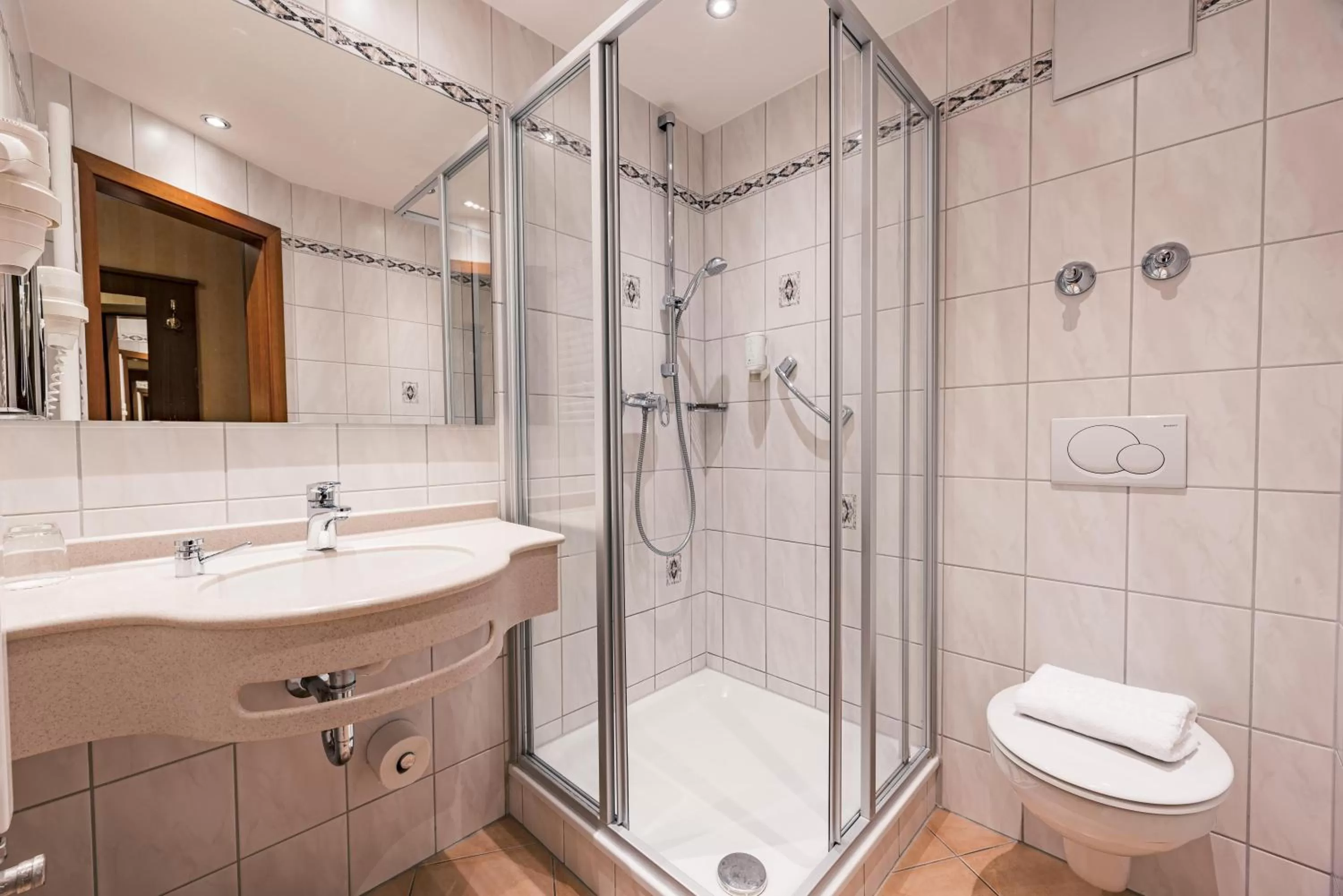 Bathroom in Hotel Wartburg