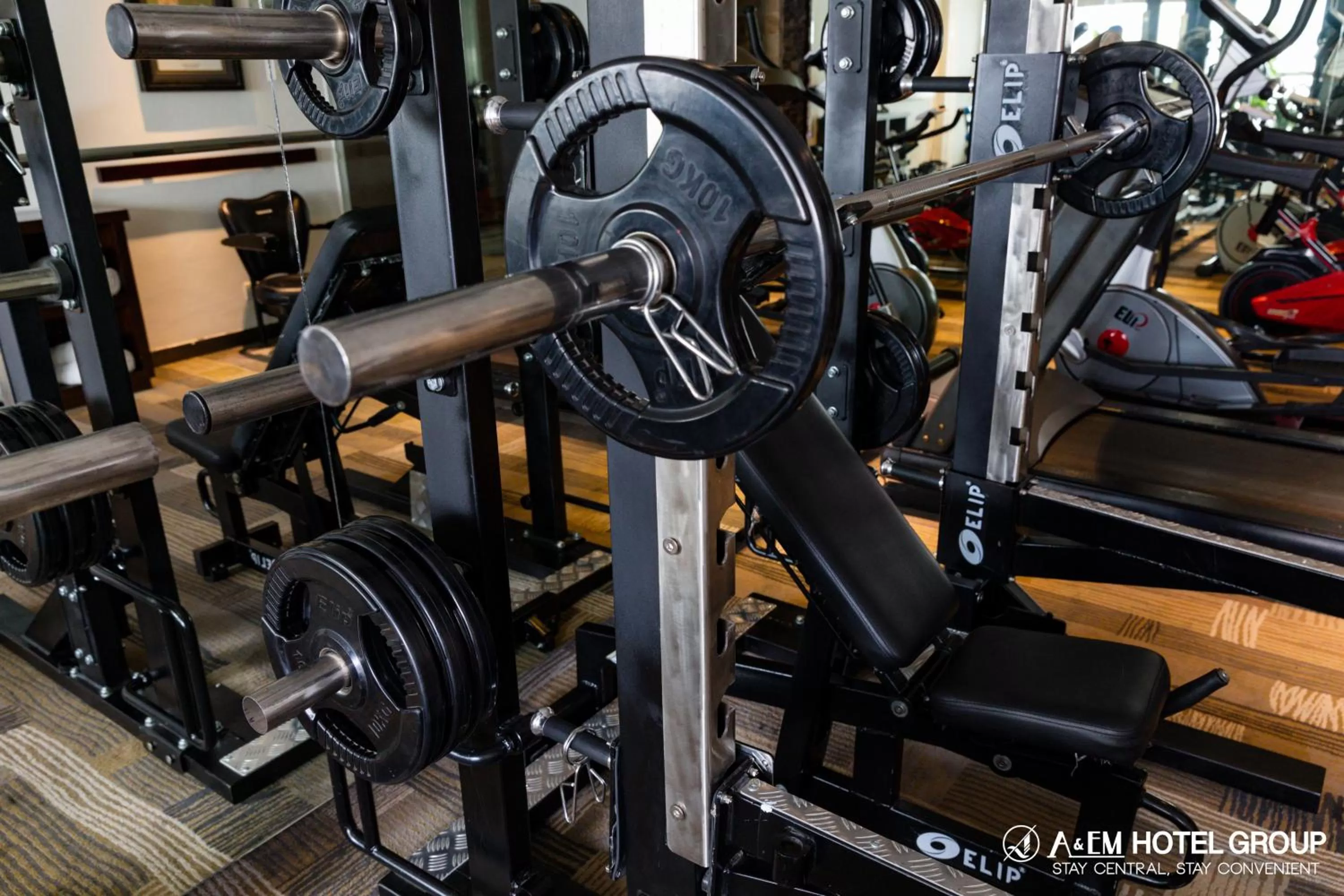 Fitness centre/facilities, Fitness Center/Facilities in A&EM Saigon Hotel