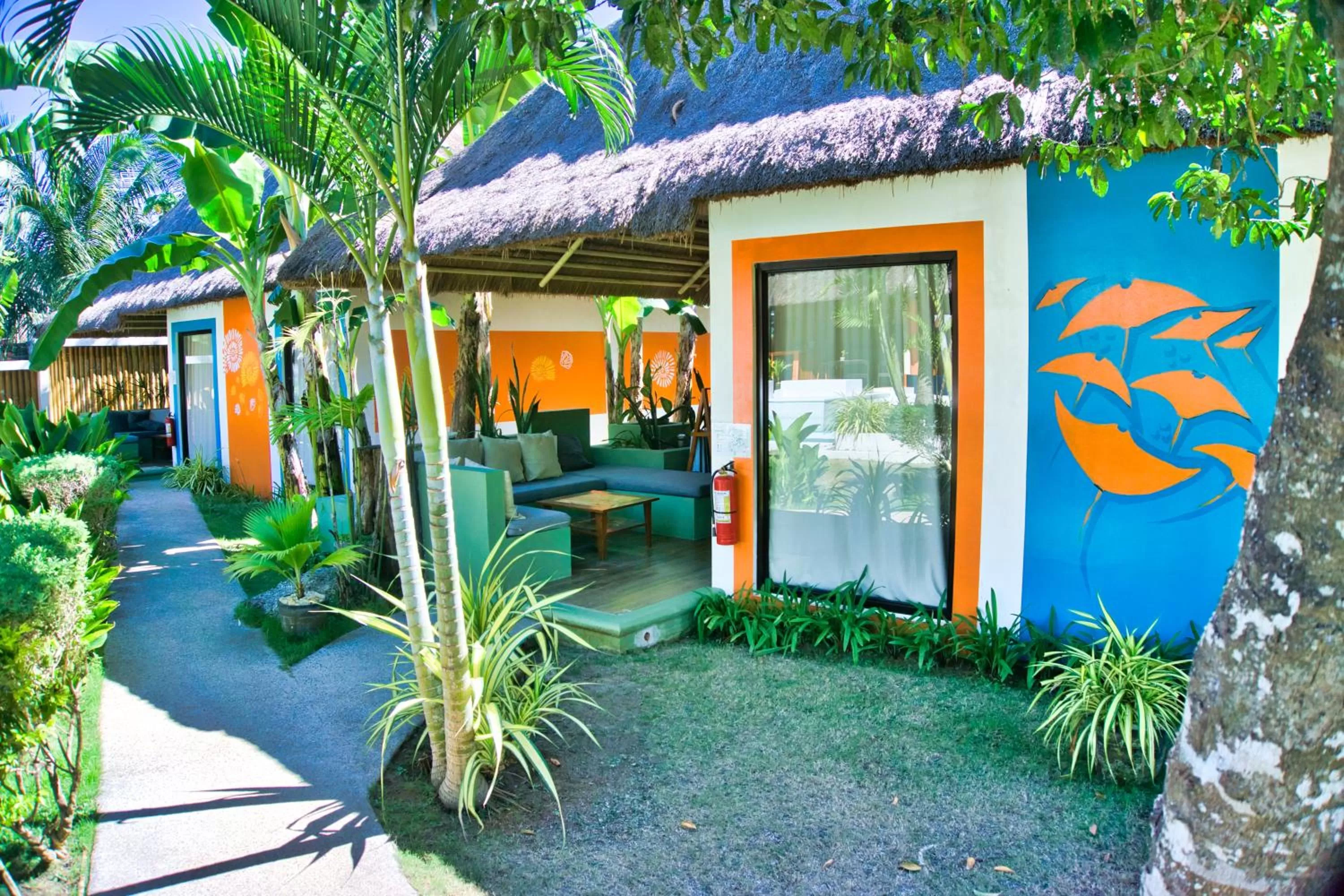 Garden view in Villa Kasadya