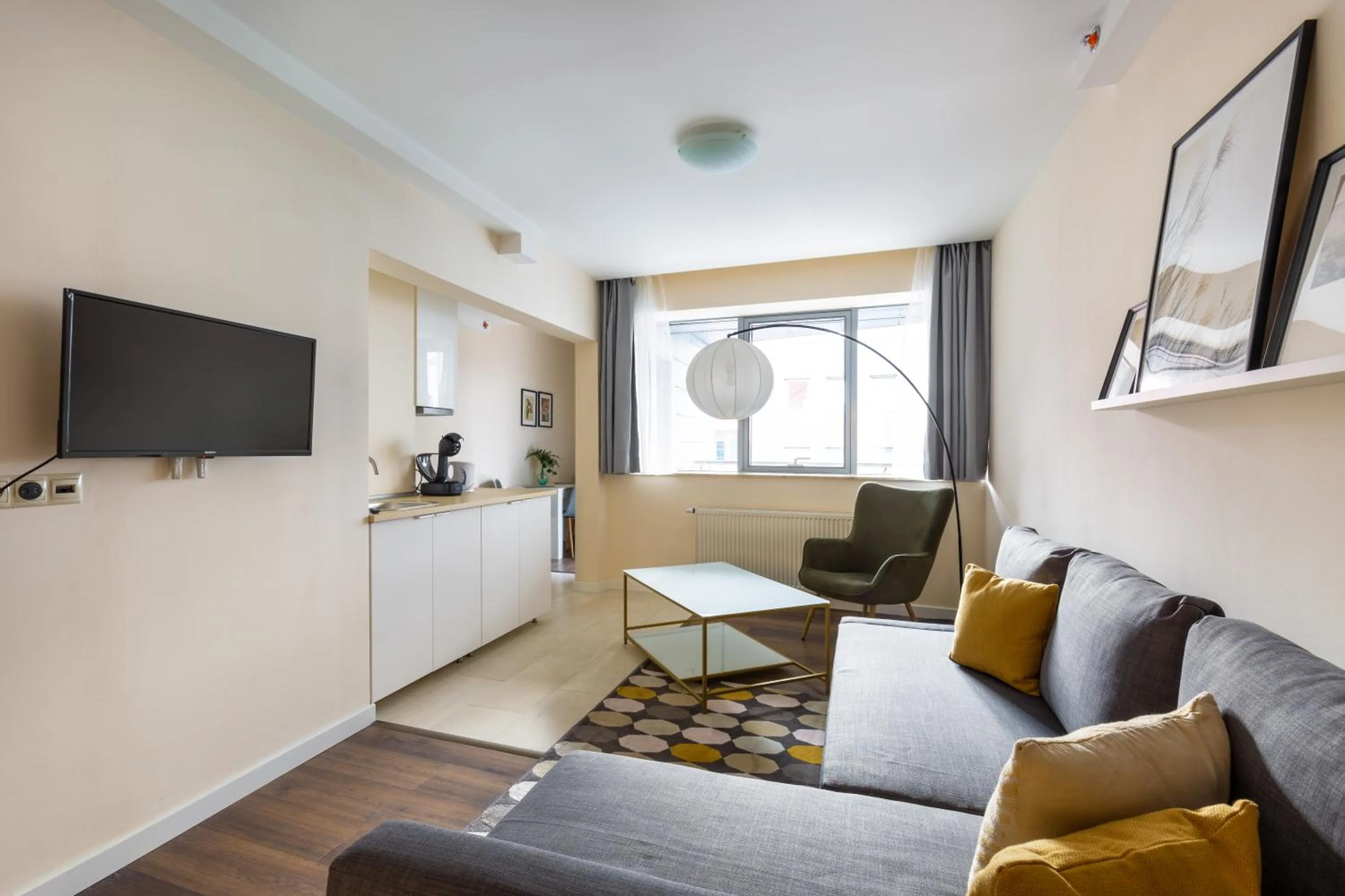 Living room in Vagabond Downtown