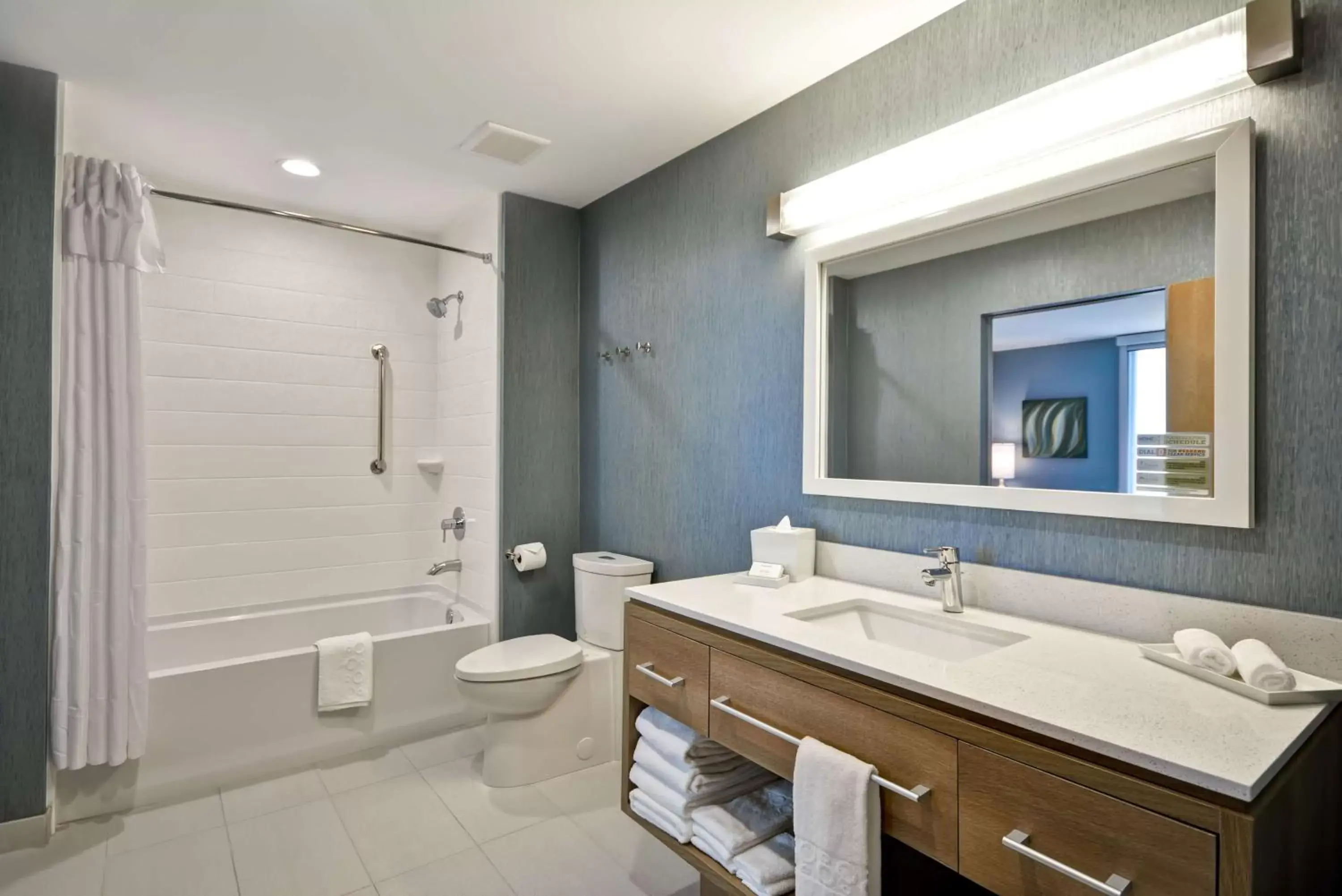 Bathroom in Home 2 Suites By Hilton Jackson