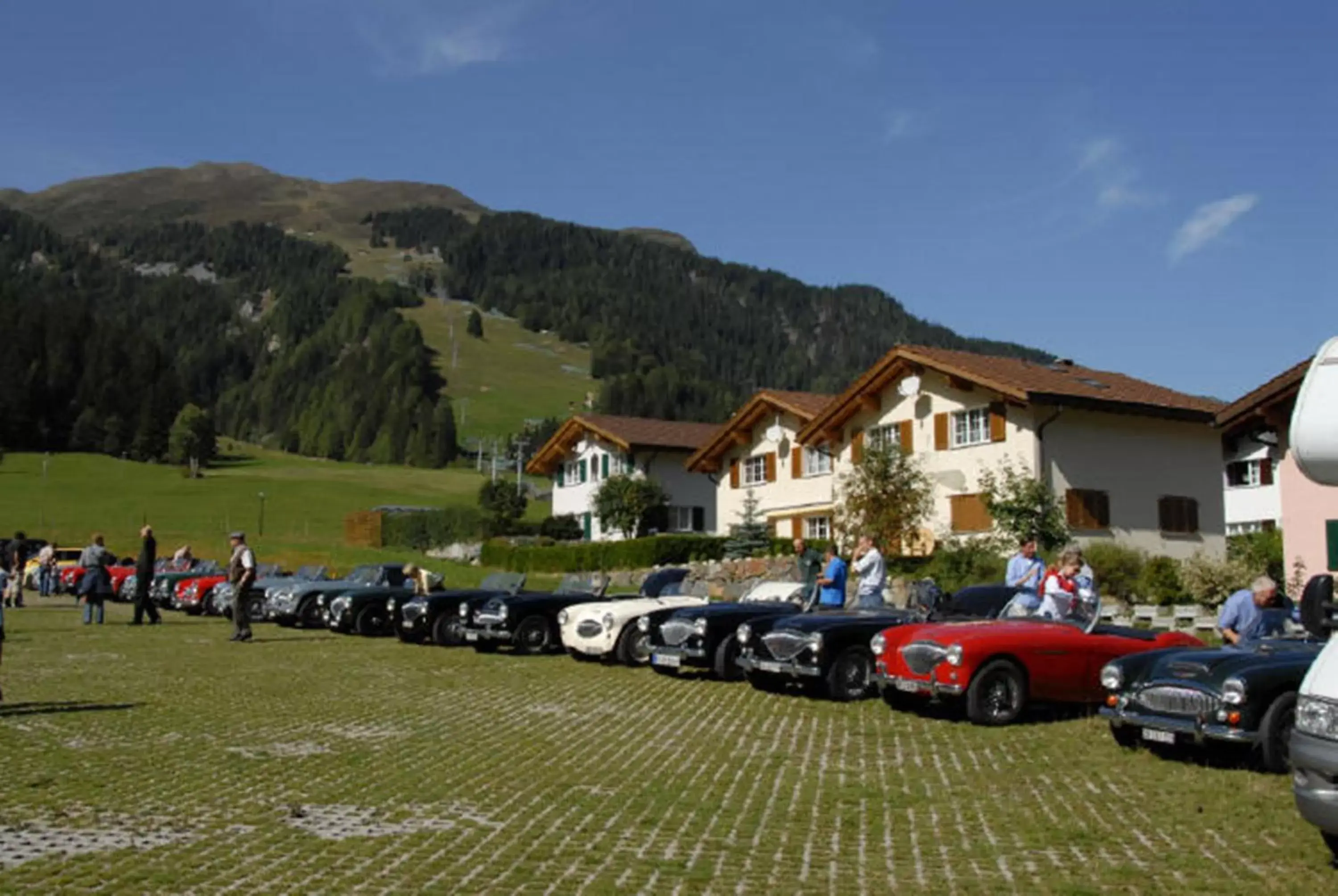 Natural landscape in Swiss Heidi Hotel