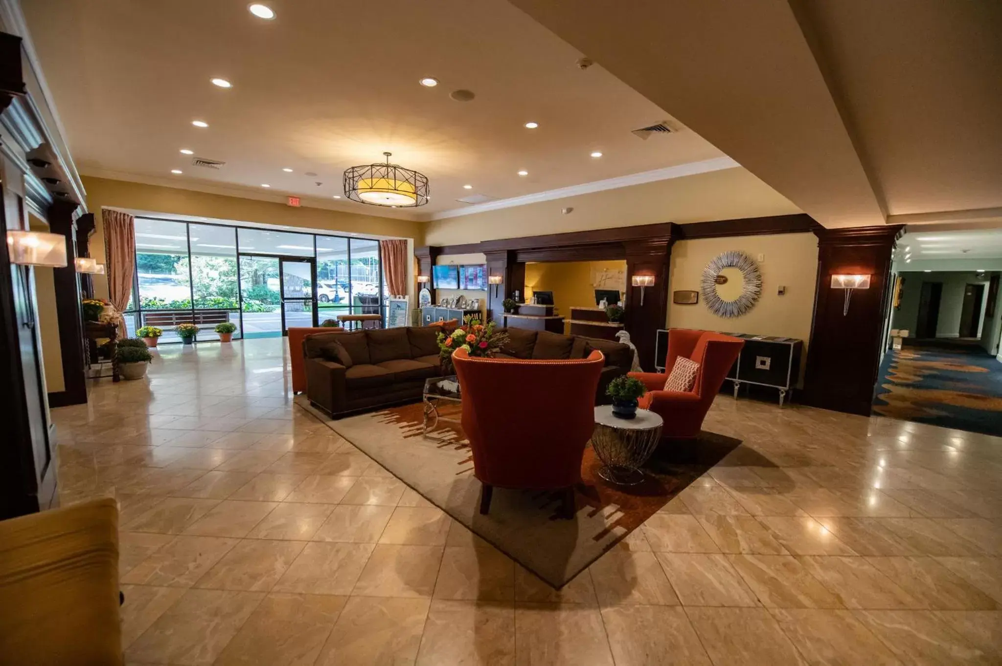 Lobby/Reception in Holiday Inn Bar Harbor Regency Hotel, an IHG Hotel