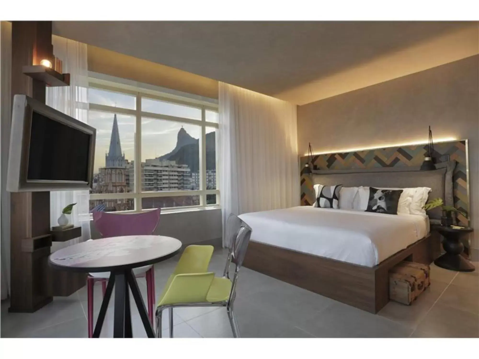 Bedroom in Yoo2 Rio de Janeiro by Intercity