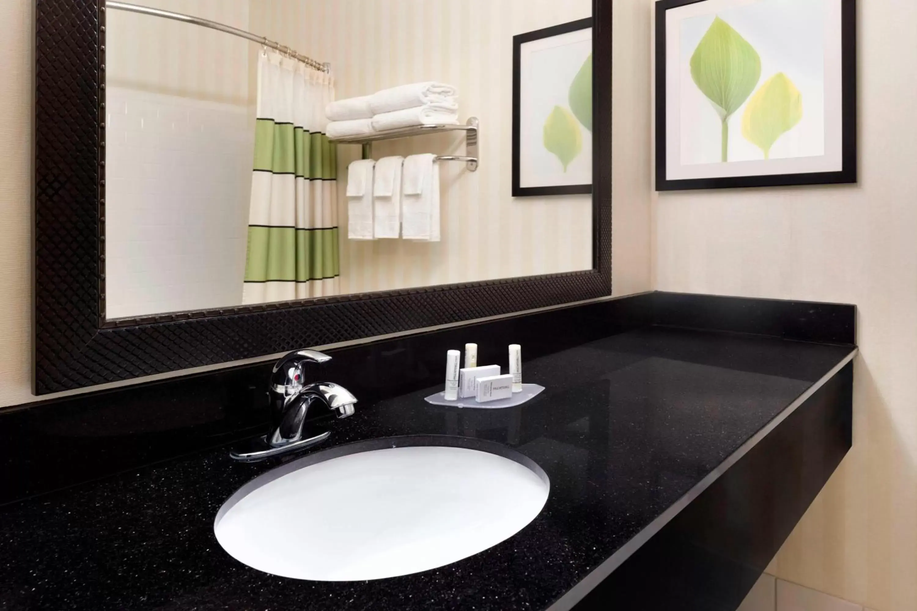 Bathroom in Fairfield Inn & Suites by Marriott Champaign