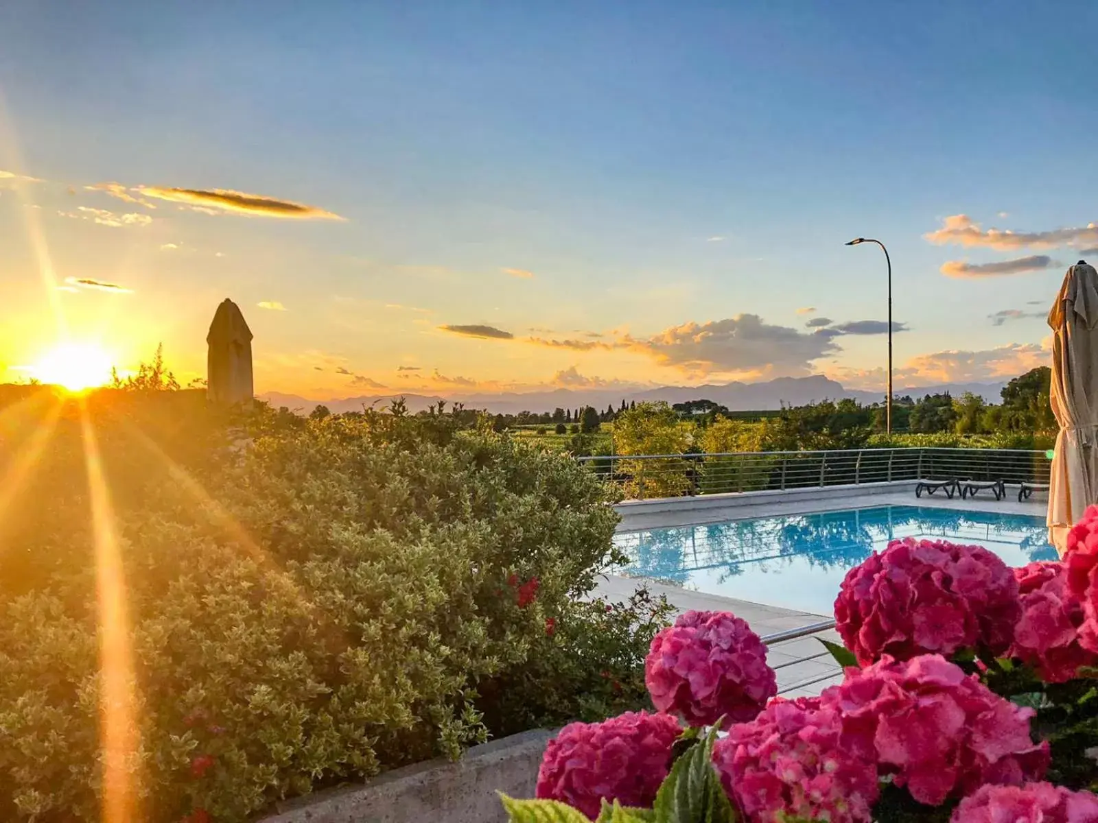 Swimming Pool in Hotel Nuova Barcaccia