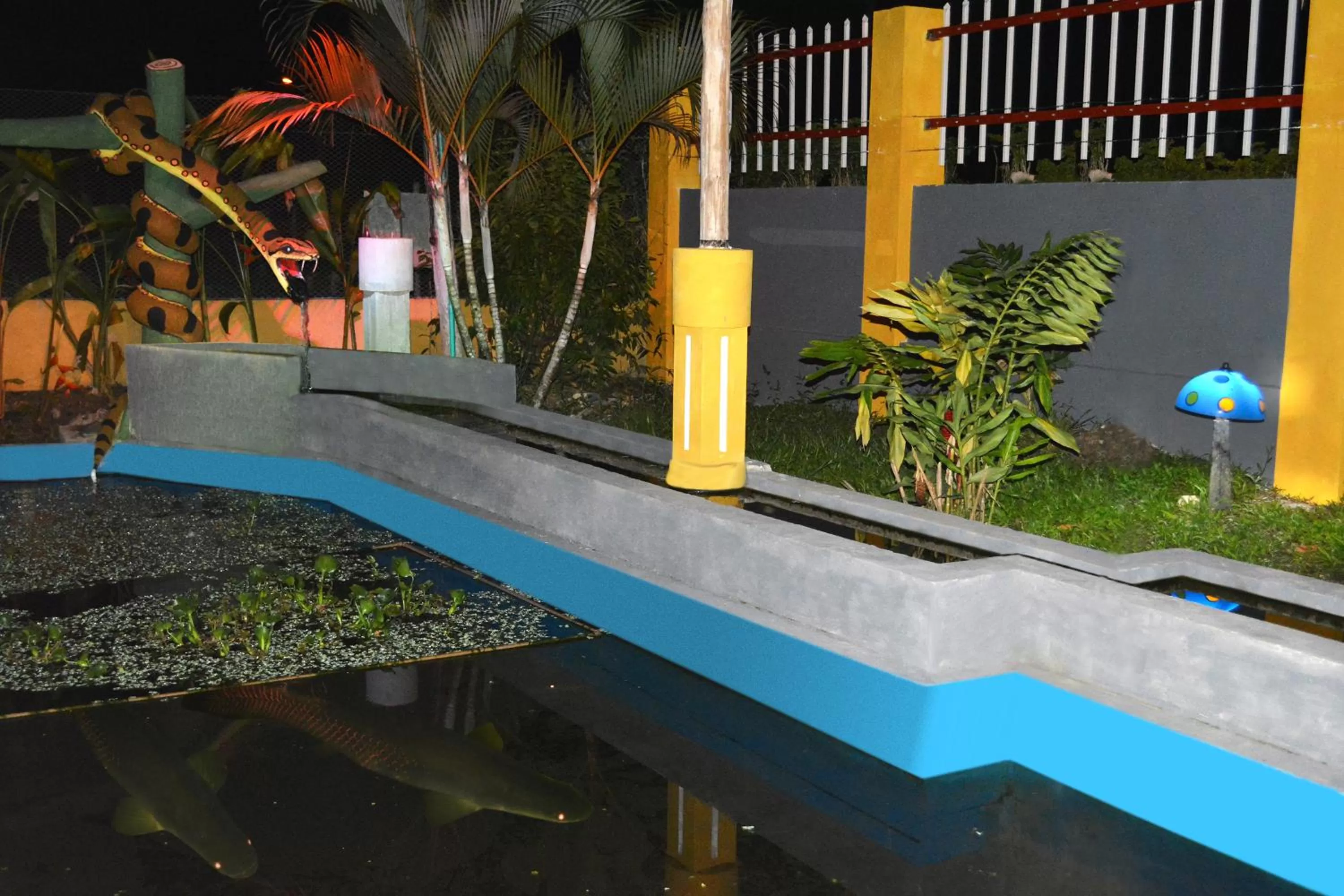 Night in Cabañas Yakuruna