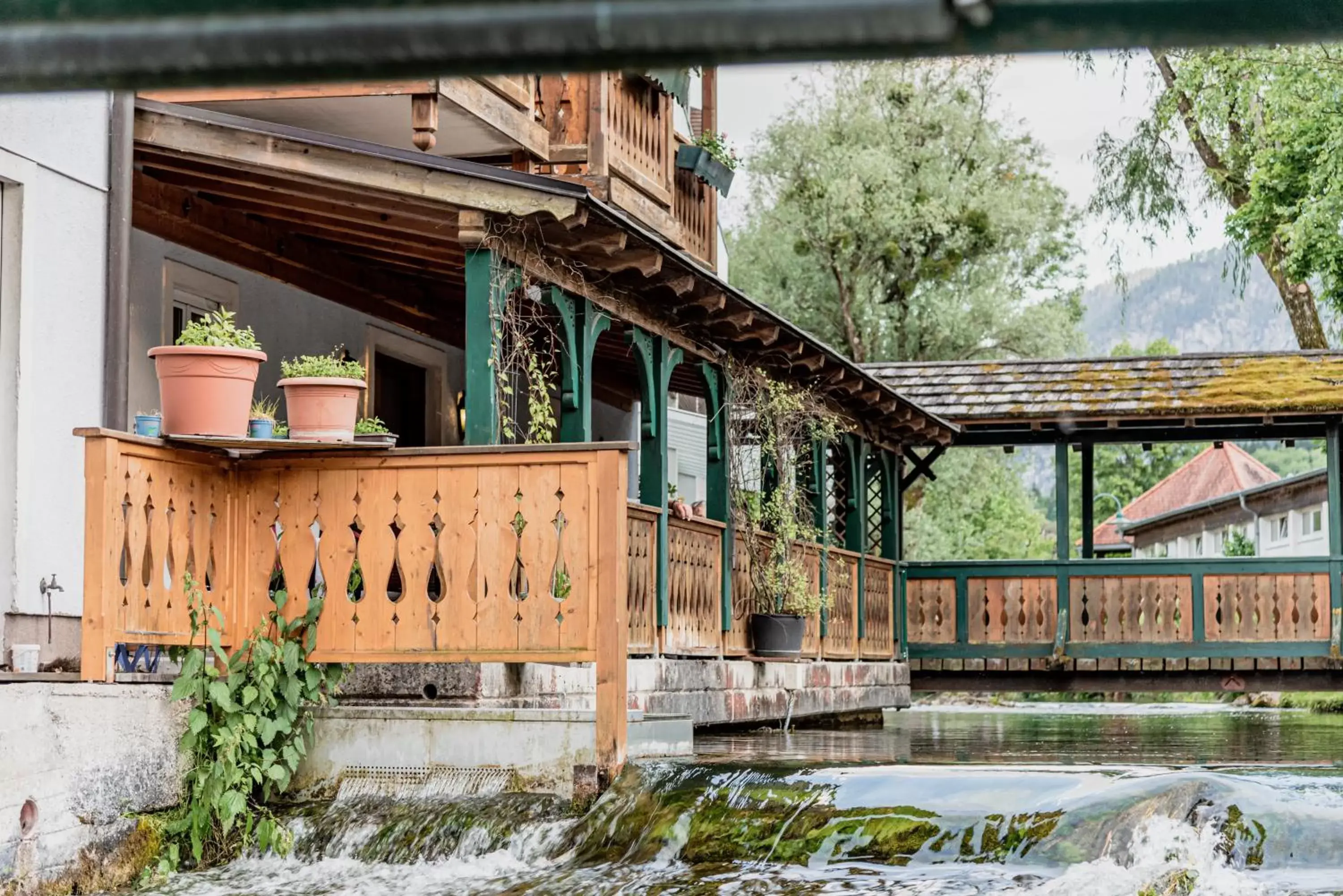 Property Building in Wohlfühlhotel Goiserer Mühle