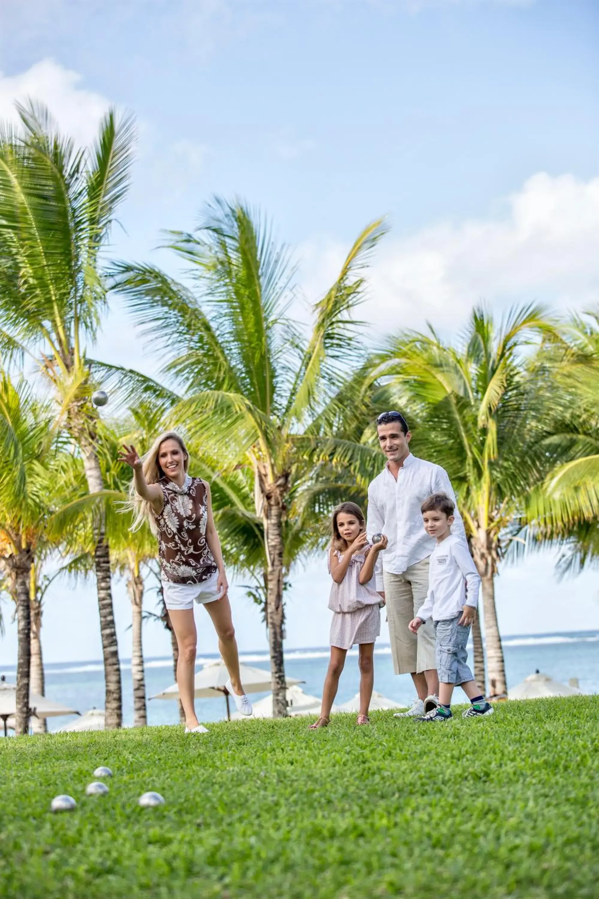 Children play ground in The Residence Mauritius